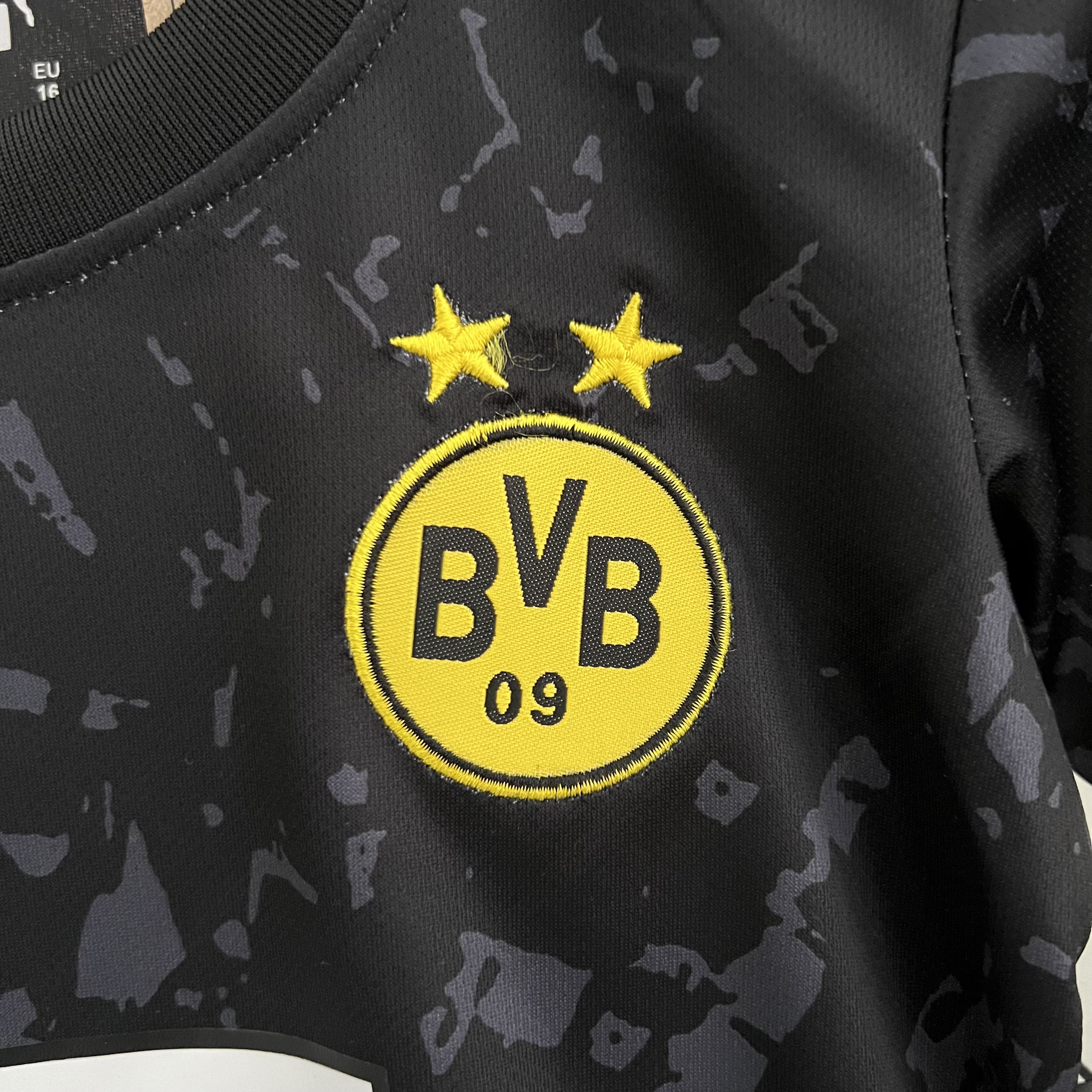 Dortmund 23-24 Away Kids Kit - SOCCERDEALSHOP