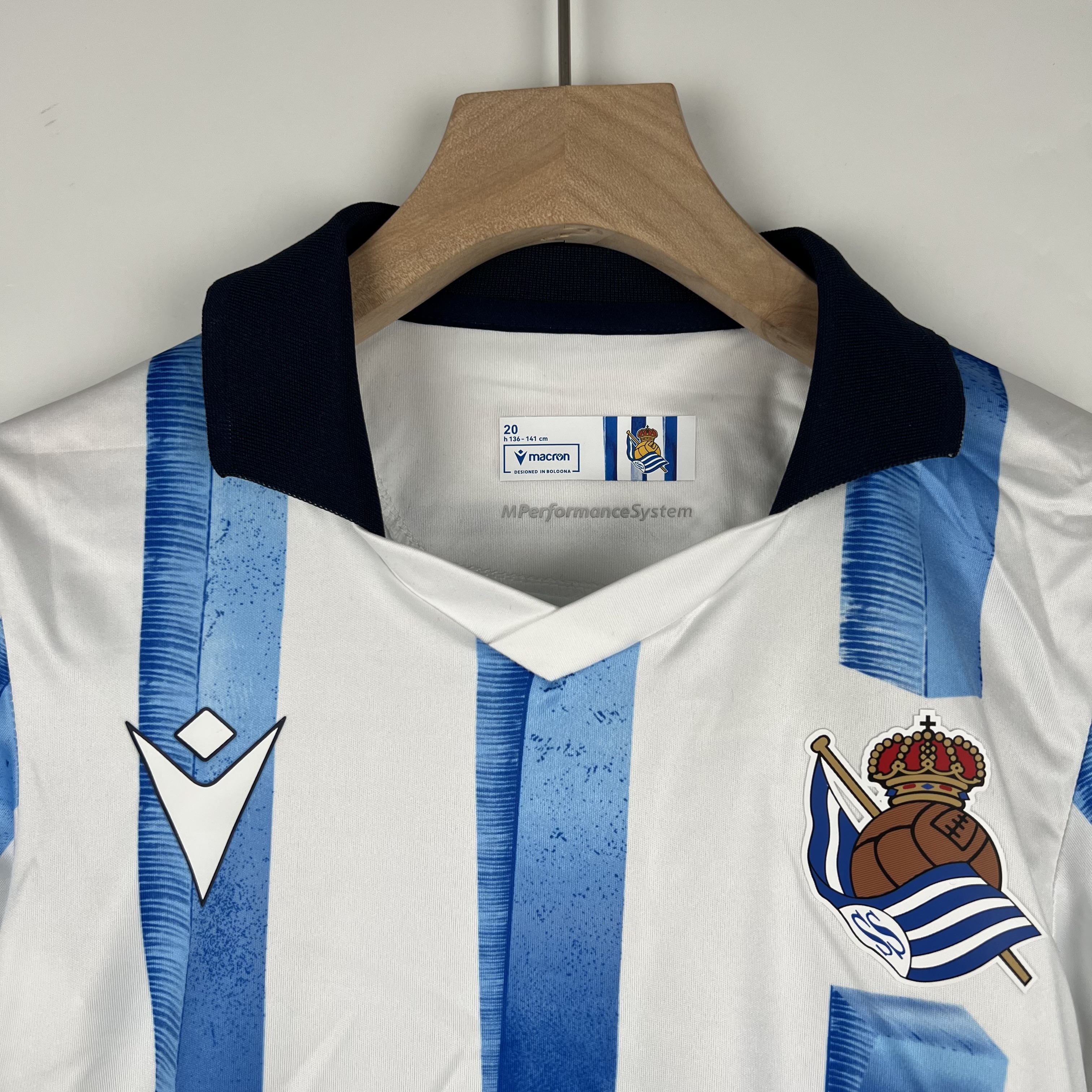 Real Sociedad 23-24 Home Stadium Kids Kit - SOCCERDEALSHOP