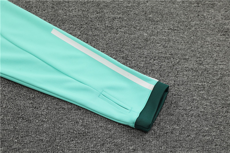 Algeria 23-24 Kids Long Sleeve Training Set Green - SOCCERDEALSHOP