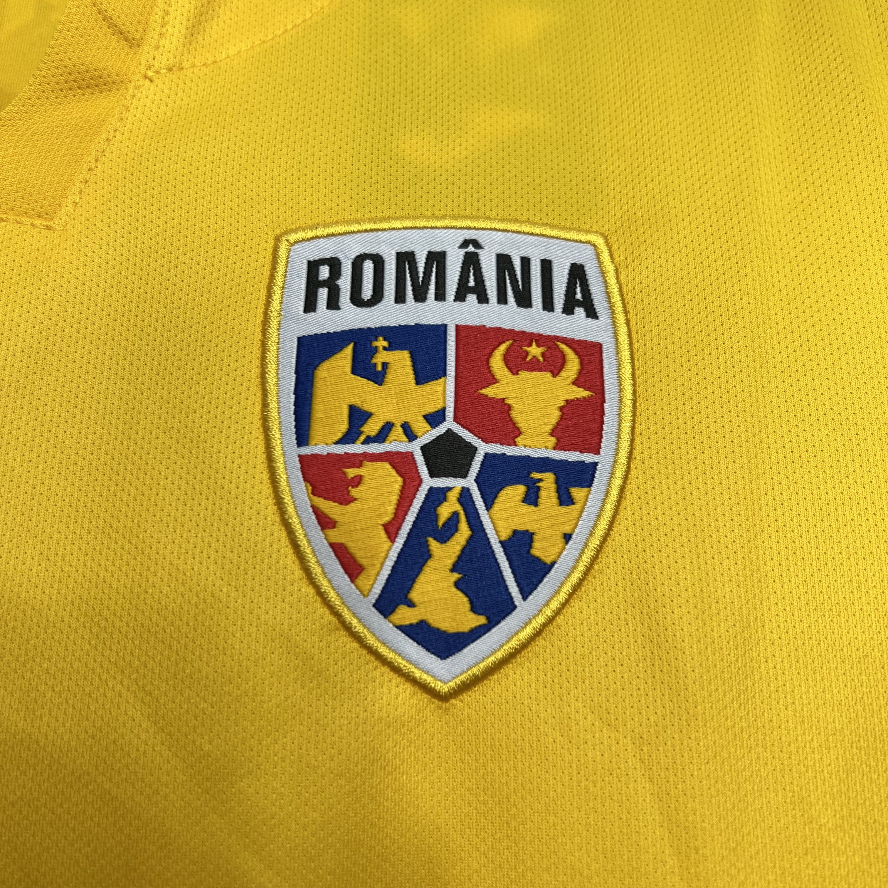 Romania 2024 Home Stadium Jersey - Fans Version - SOCCERDEALSHOP