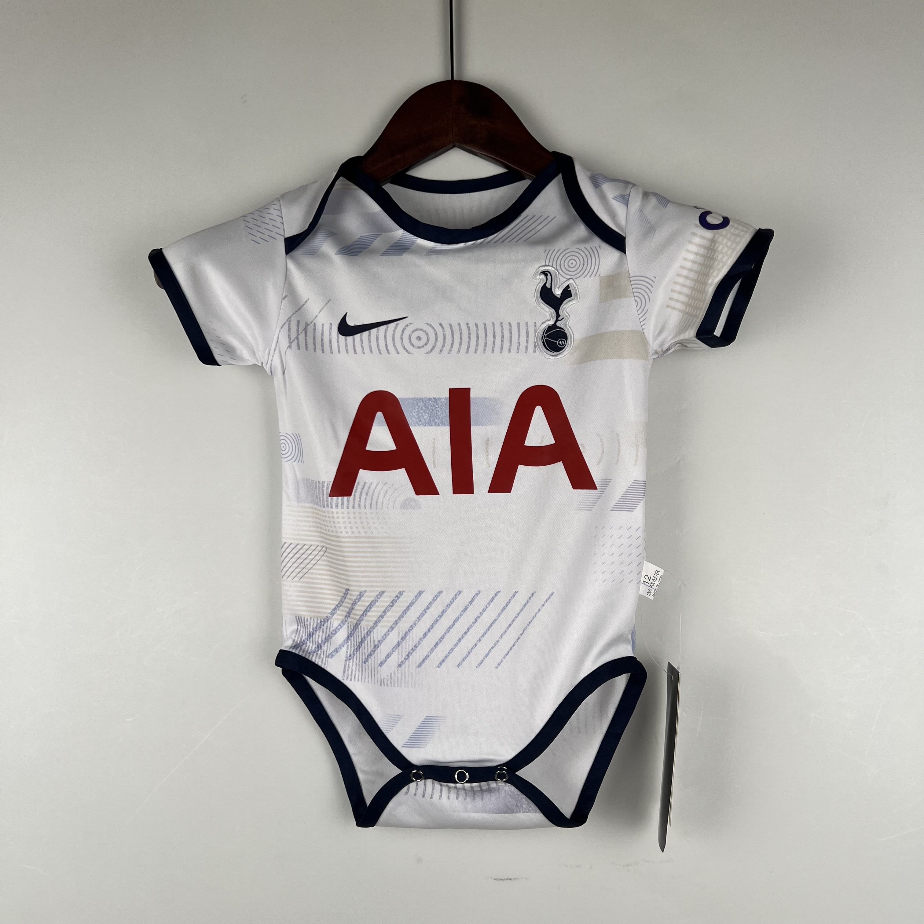 Tottenham Hotspur 23-24 Home Stadium Baby Crawling Suit - SOCCERDEALSHOP