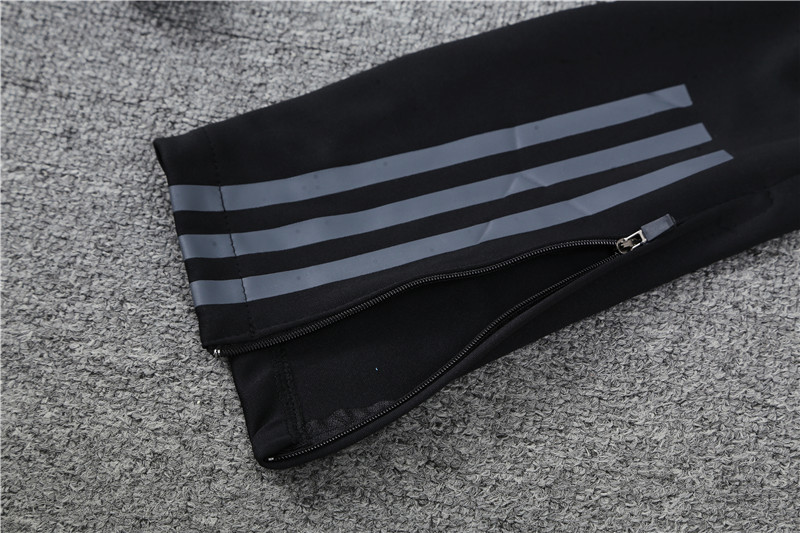 Real Madrid 23-24 Kids Long Sleeve Training Set Dark Grey - SOCCERDEALSHOP