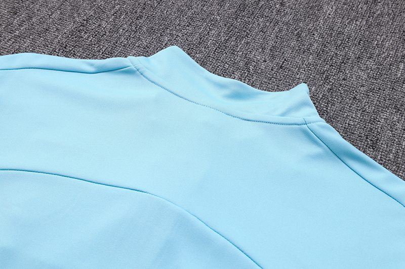 West Ham United 23-24 Long Sleeve Training Set -Light Blue - SOCCERDEALSHOP