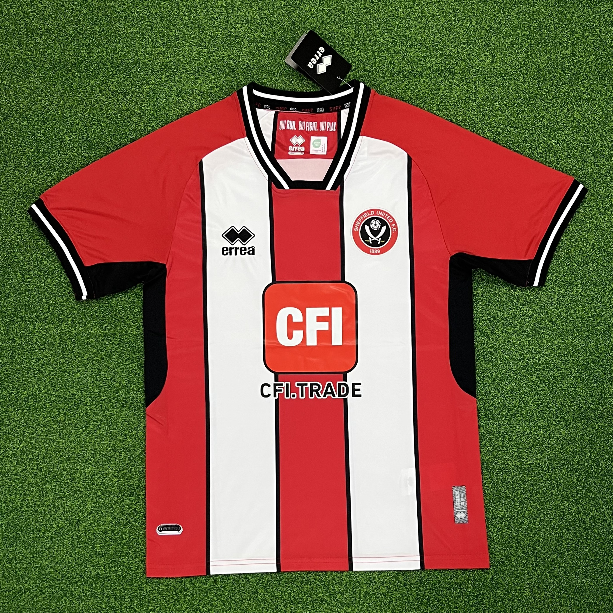 Sheffield United 23-24 Home Stadium Jersey - Fans Version - SOCCERDEALSHOP