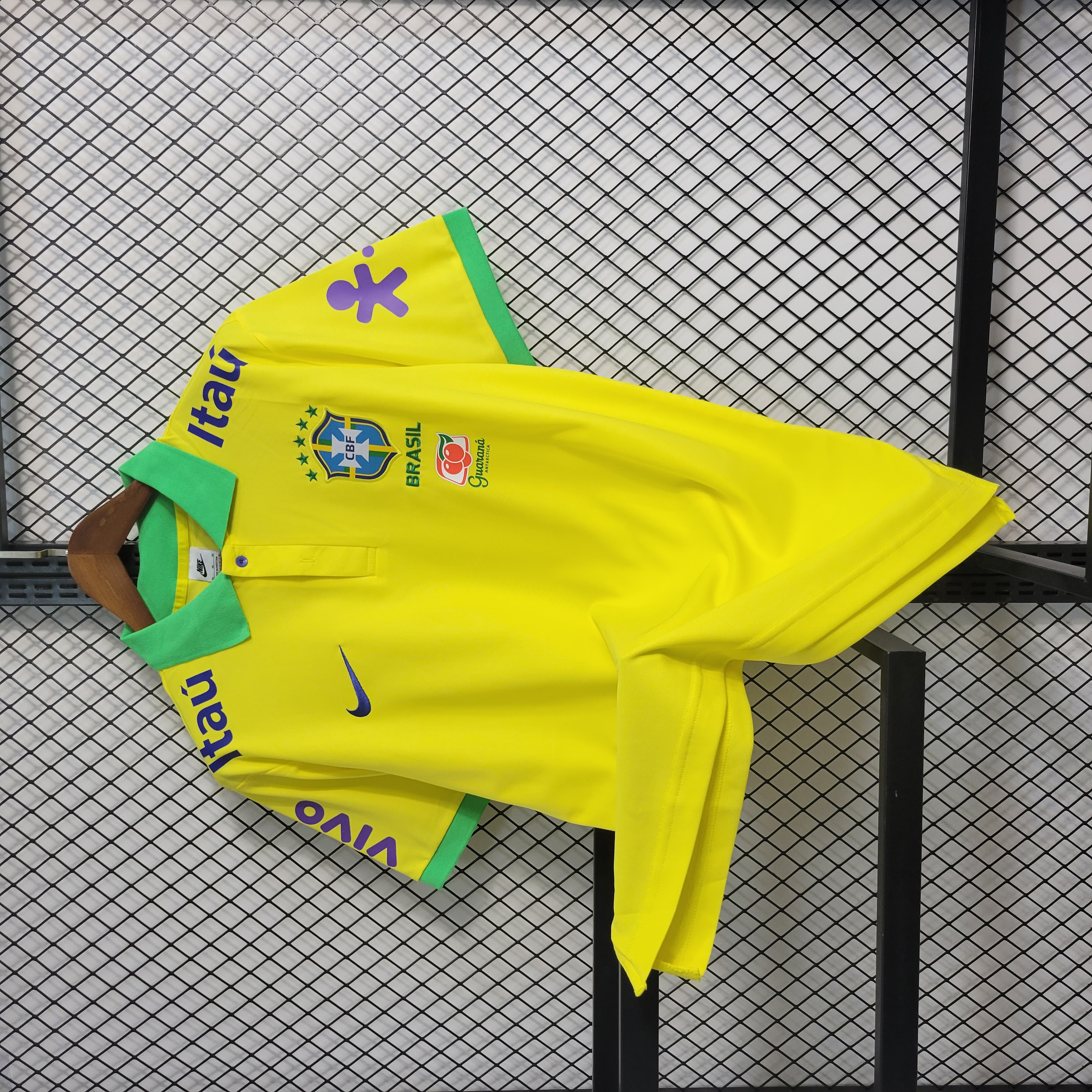 Retro Brazil 2022 Yellow Training Jersey - SOCCERDEALSHOP