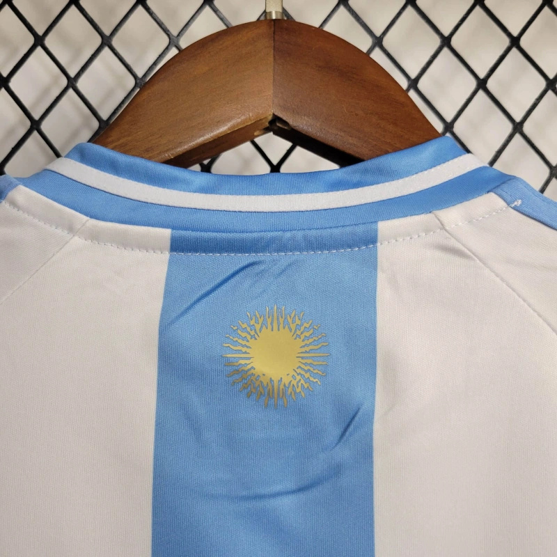 Argentina 2024 Home Stadium Kids Kit - SOCCERDEALSHOP
