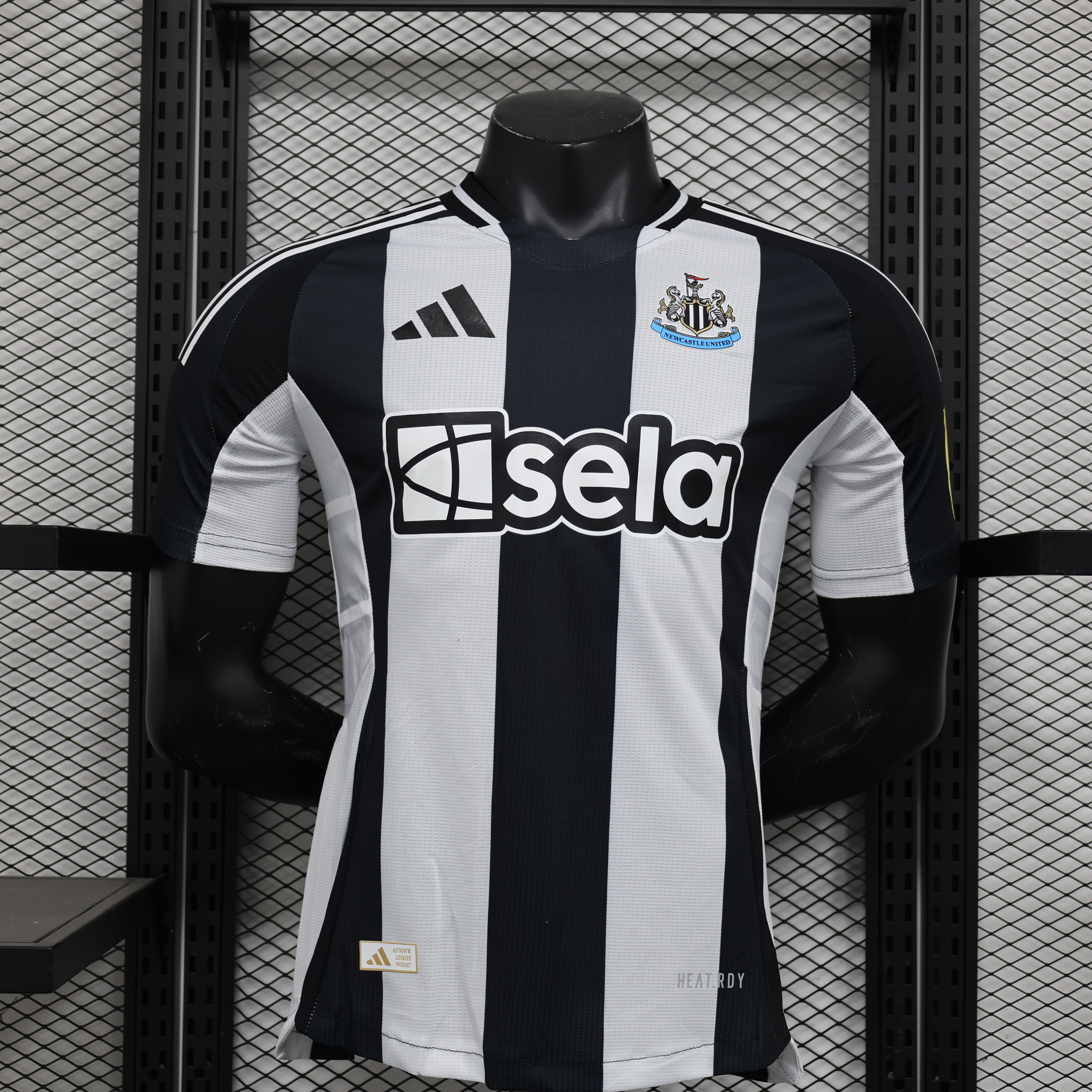Newcastle United 24-25 Home Stadium Jersey - Player Version - SOCCERDEALSHOP