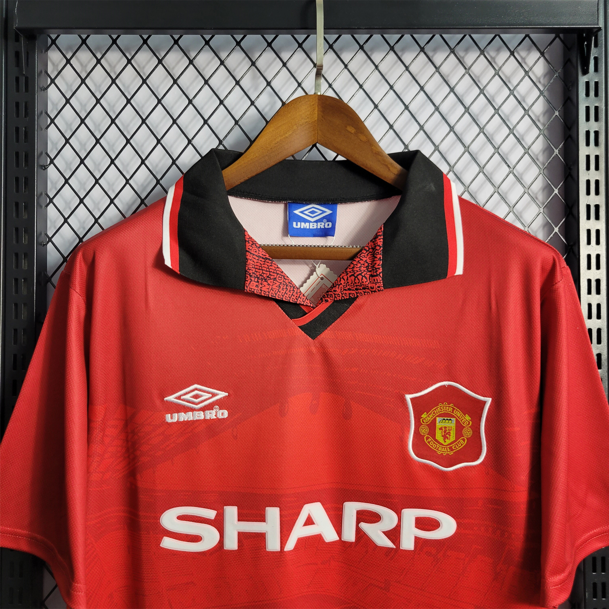 Manchester United Retro 94-96 Home Jersey - SOCCERDEALSHOP