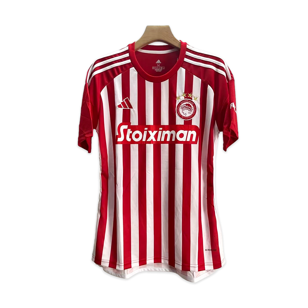 Olympiakos 23-24 Home Stadium Jersey - Fans Version - SOCCERDEALSHOP