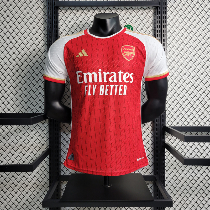 Arsenal 23-24 Home Stadium Jersey - Player Version - SOCCERDEALSHOP