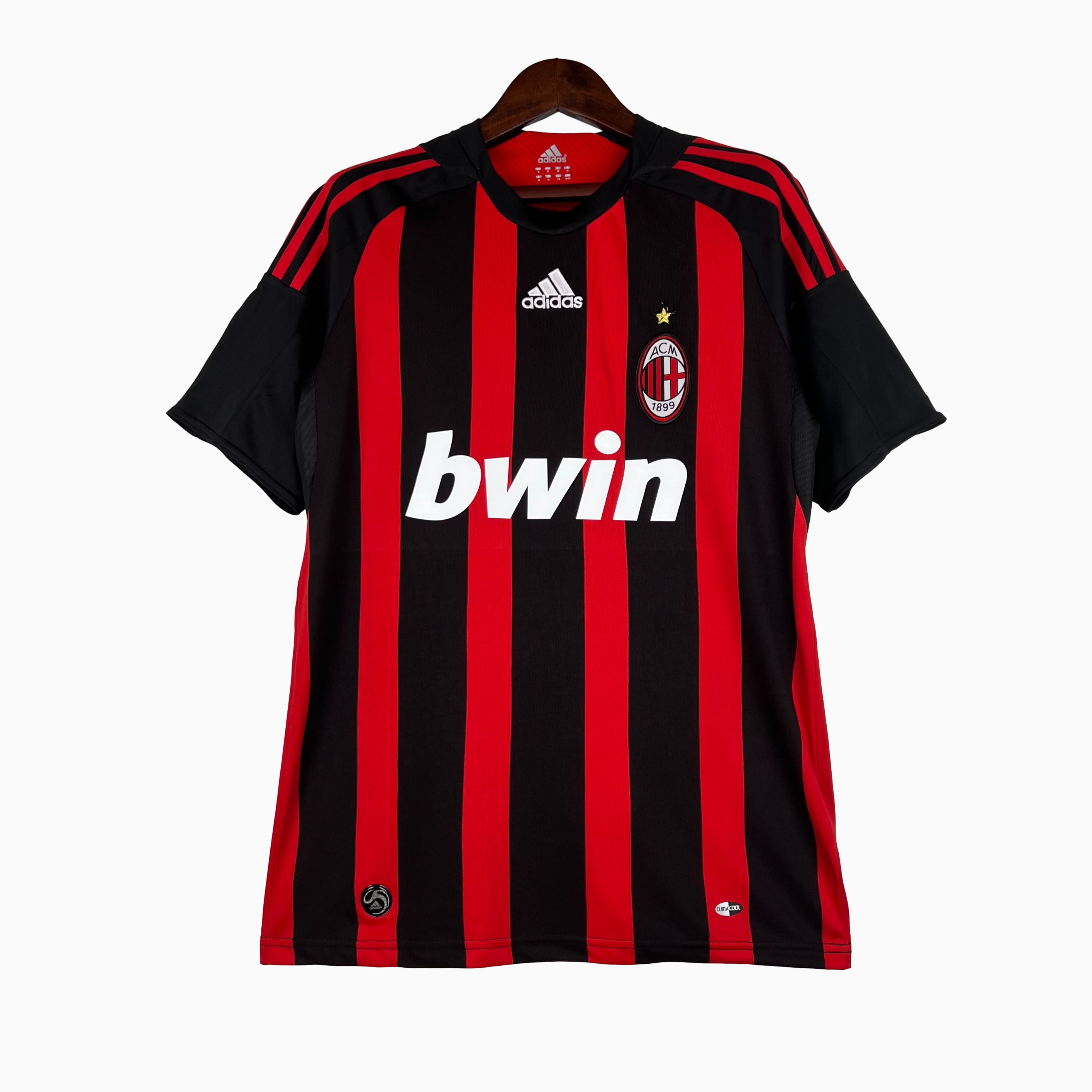 Retro AC Milan 2008-09 Home Stadium Jersey - SOCCERDEALSHOP