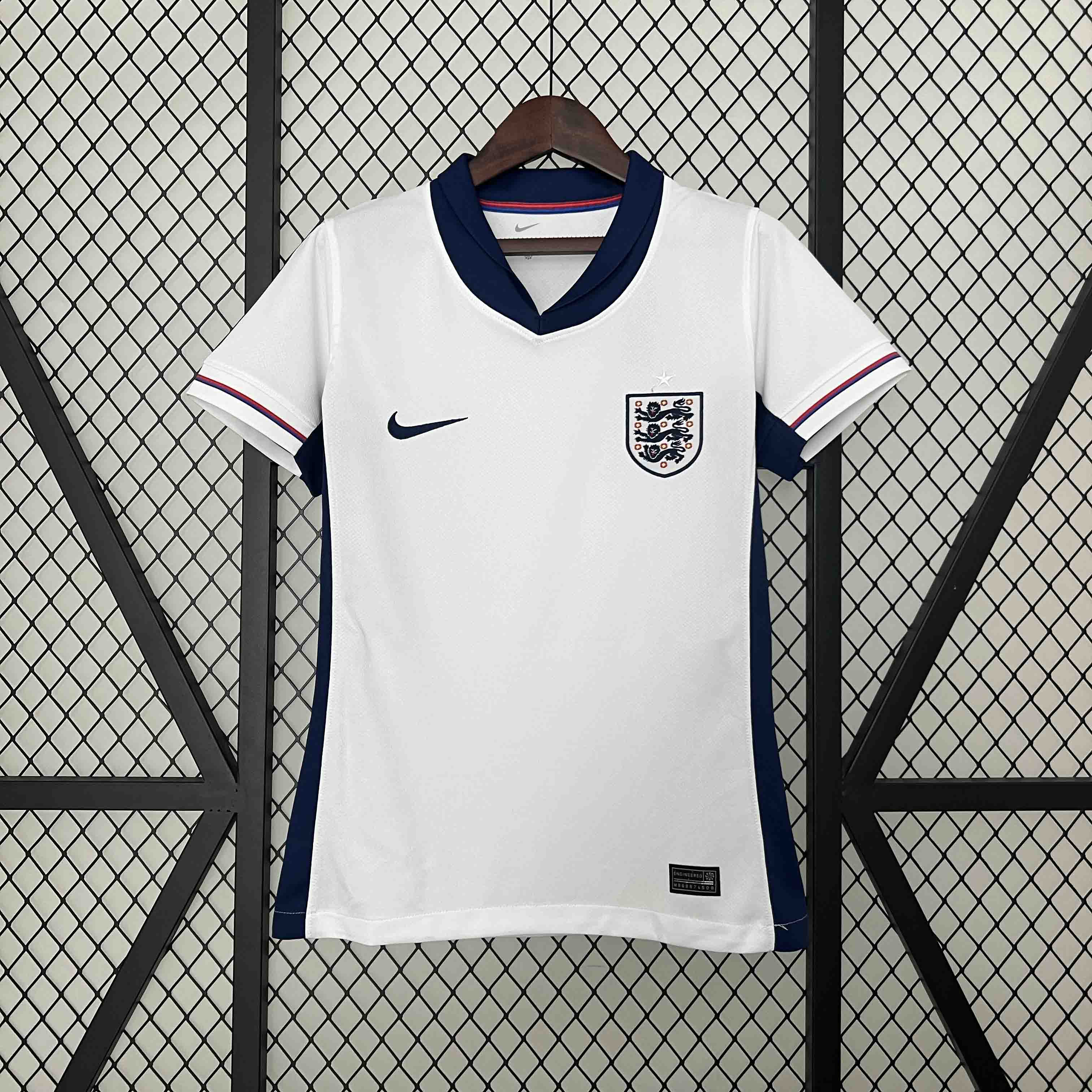 Women's England 2024 Home Stadium Jersey - SOCCERDEALSHOP