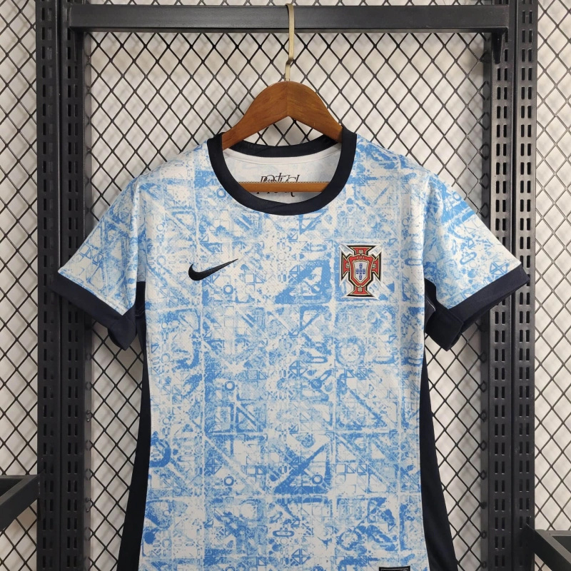 Women's Portugal 2024 Away Stadium Jersey - SOCCERDEALSHOP