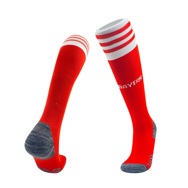 Bayern Munich 23-24 Home Socks - Red - SOCCERDEALSHOP