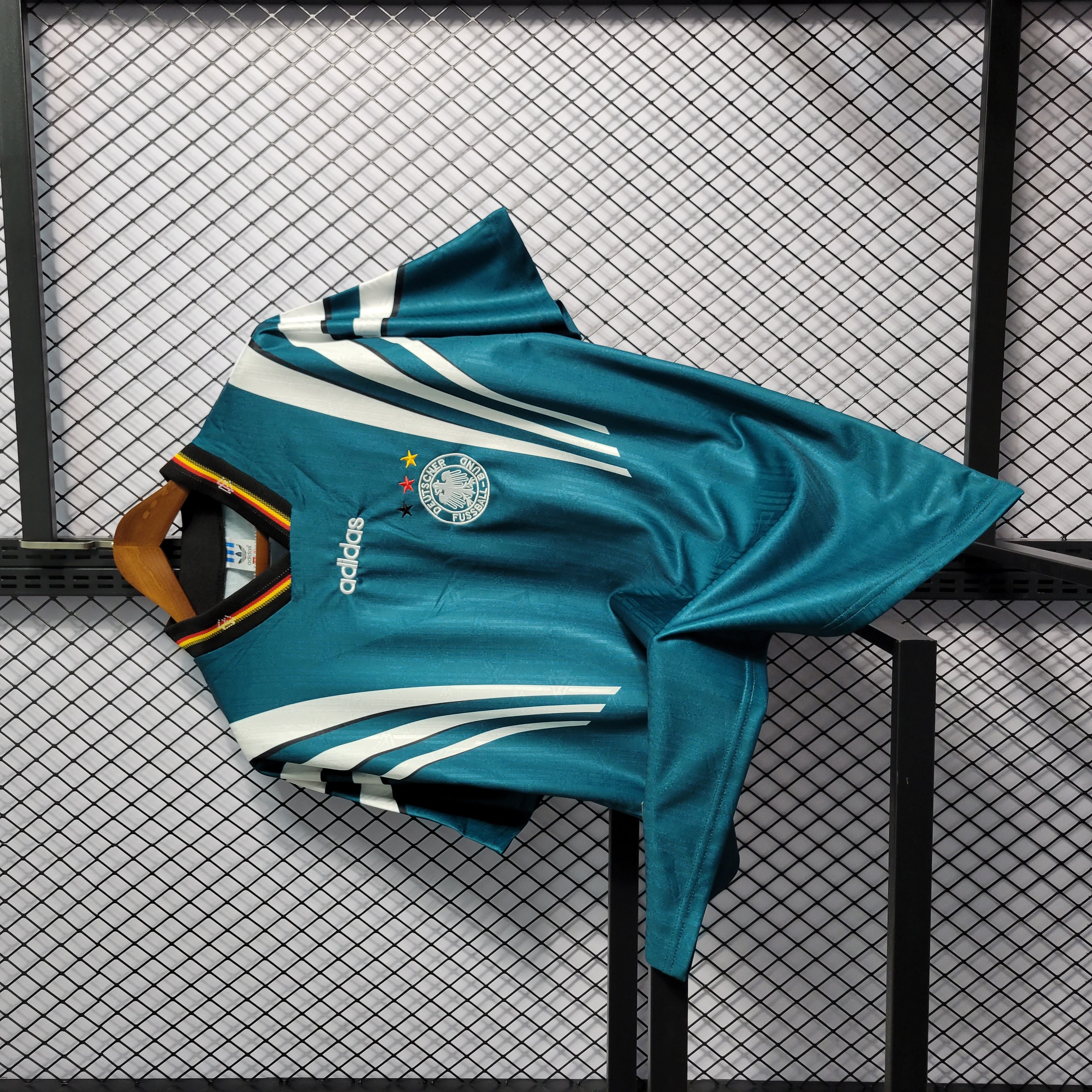 Retro Germany 1996 Away Stadium Jersey - SOCCERDEALSHOP