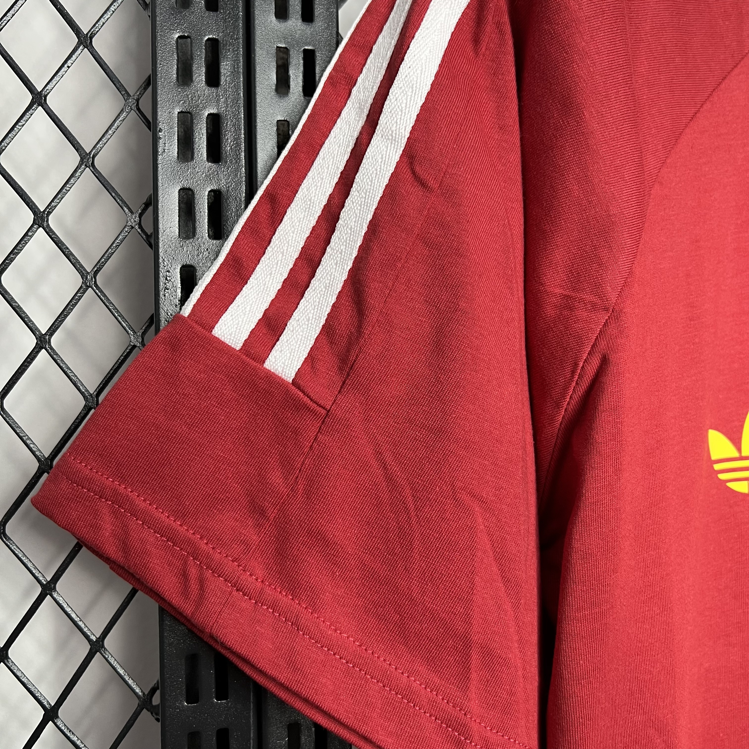 Spain 2024 Euro Red Retro Style Jersey - Fans Version - SOCCERDEALSHOP