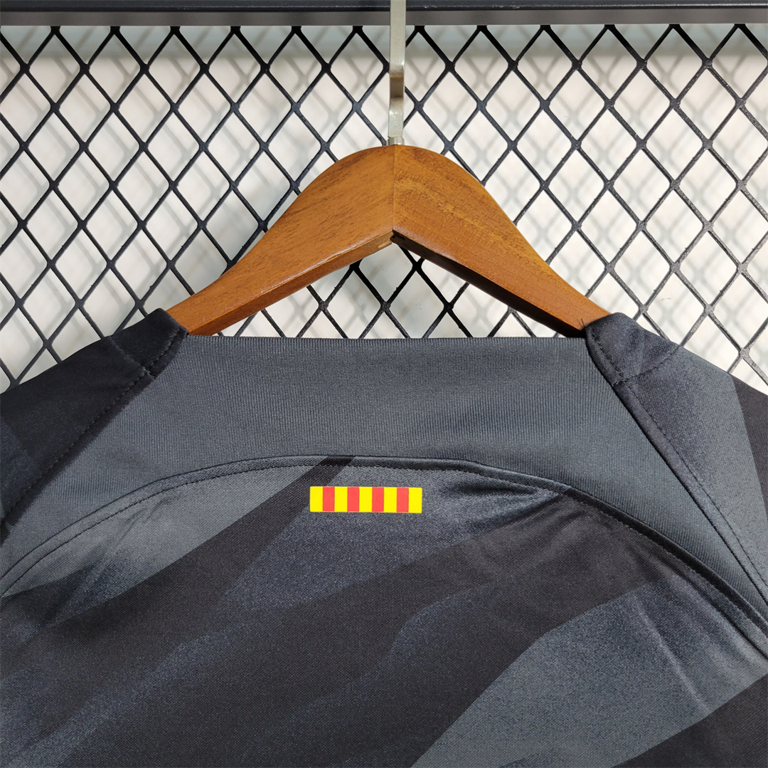 B.A.R.S.A 23/24 Black Goalkeeper Jersey - Fans Version - SOCCERDEALSHOP