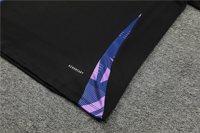 Germany 2024 Long Sleeve Training Set - Black - SOCCERDEALSHOP