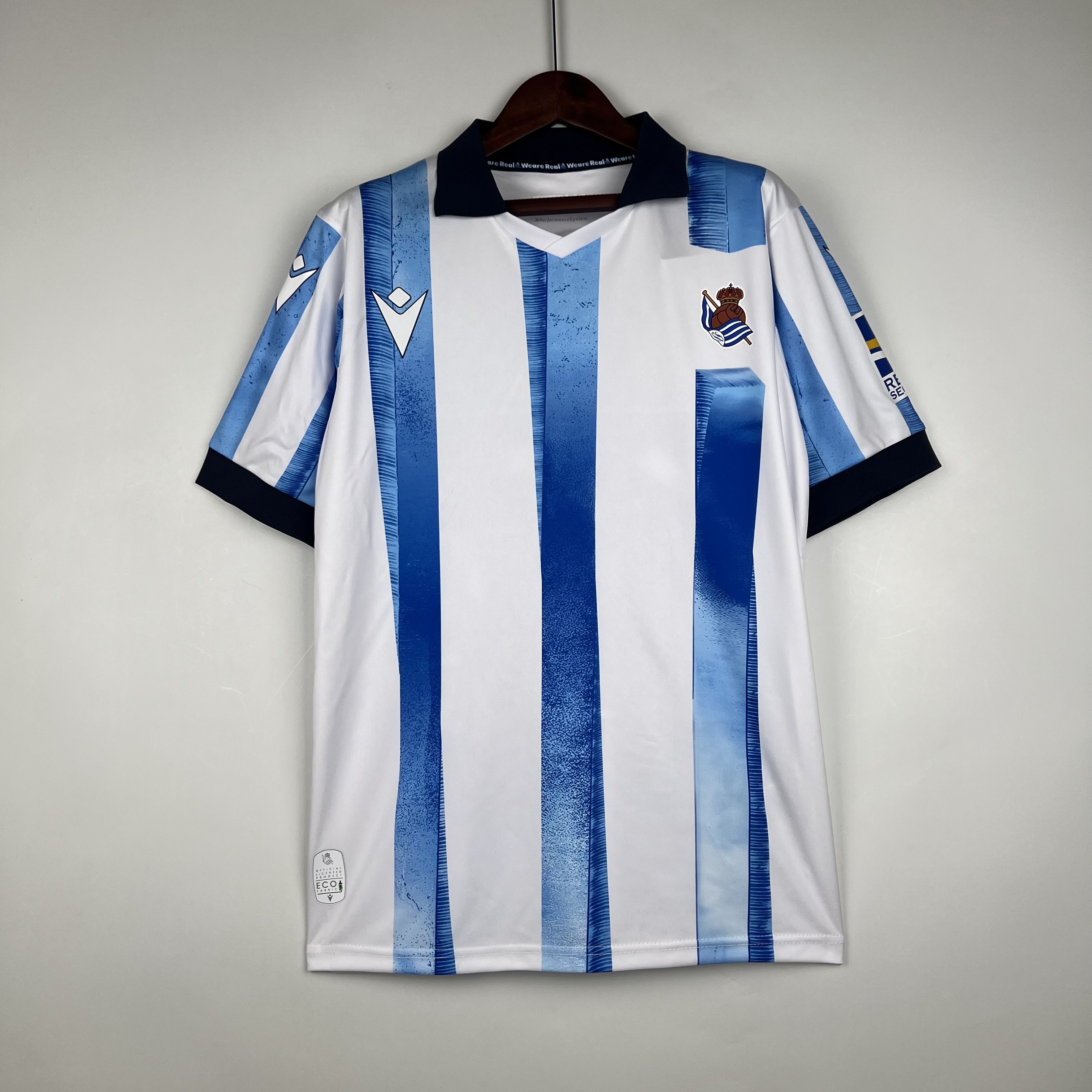 Real Sociedad 23-24 Home Stadium Jersey - Fans Version - SOCCERDEALSHOP