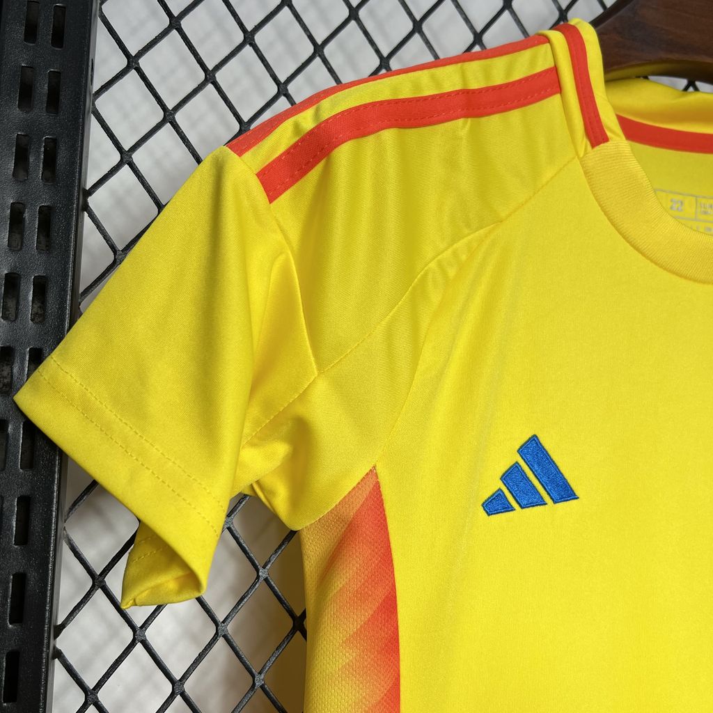 Colombia 2024 Home Stadium Kids Kit - SOCCERDEALSHOP