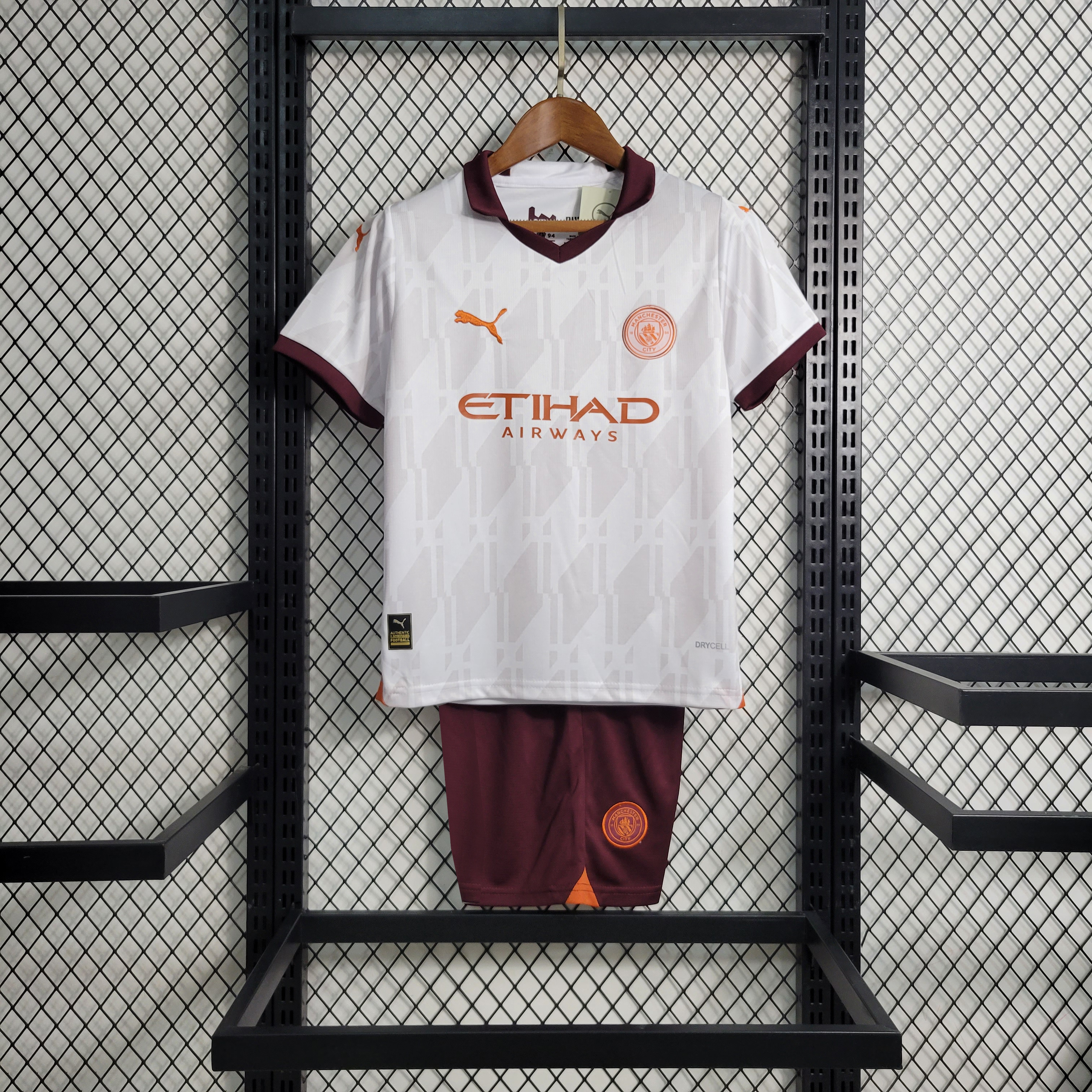 Manchester City 23-24 Away Kids Kit - SOCCERDEALSHOP