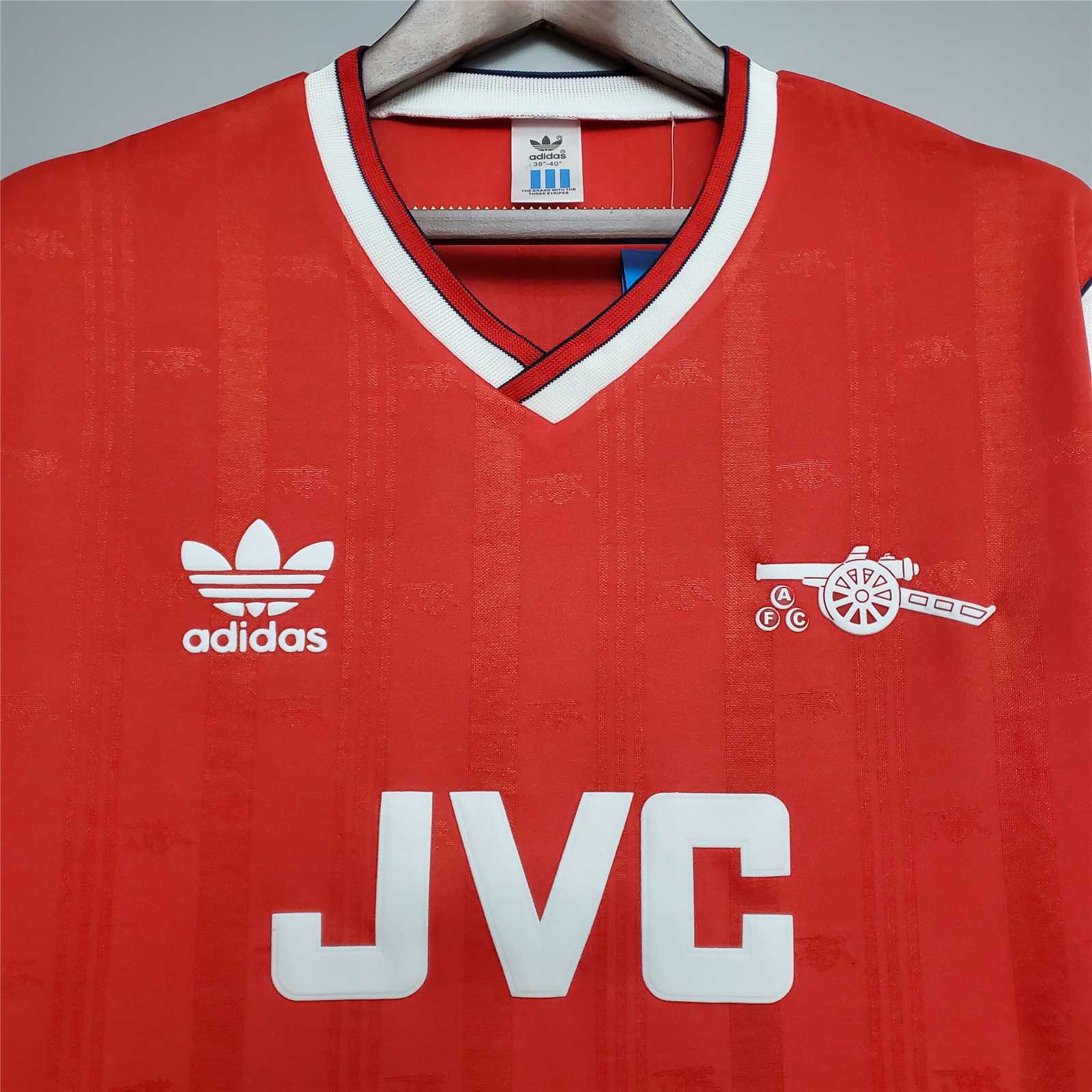 Arsenal Retro 88-90 Home Stadium Jersey - SOCCERDEALSHOP