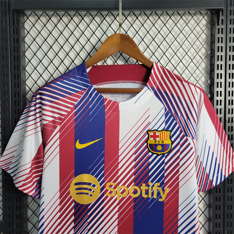 23/24 B.A.R.S.A Pre-Match Shirt Training Jersey - Fans Version - SOCCERDEALSHOP