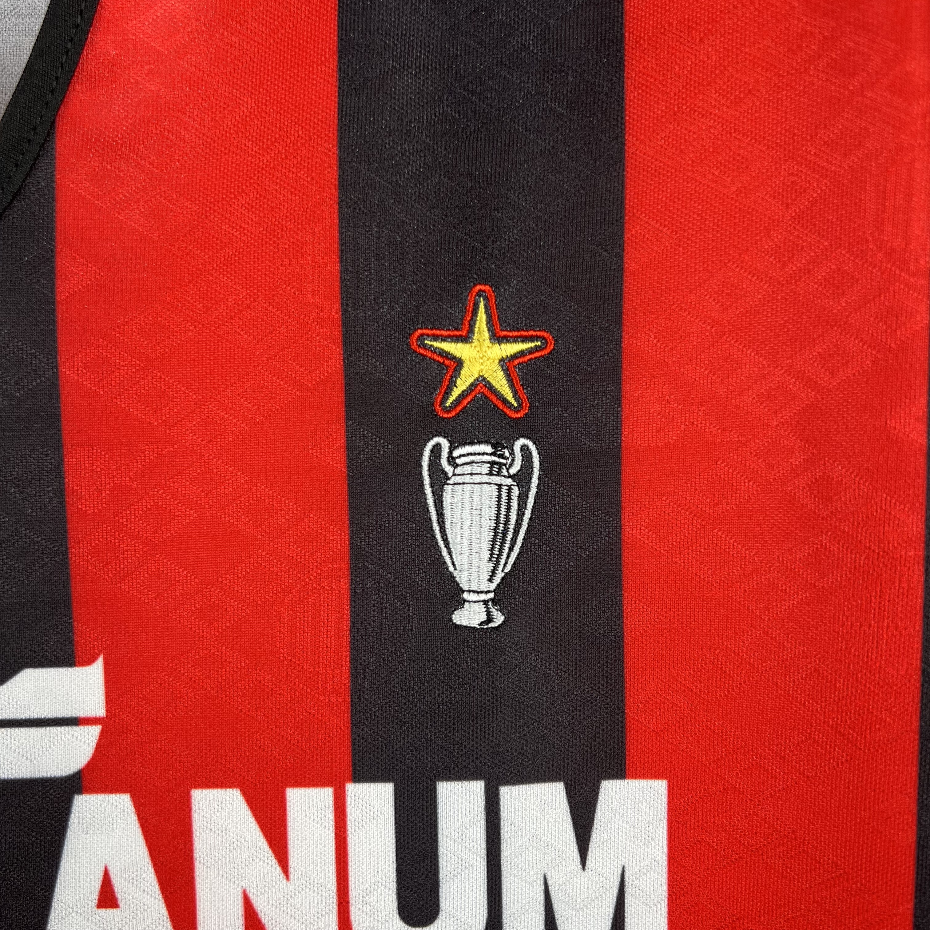 Retro AC Milan 1989-90 Home Stadium Jersey - SOCCERDEALSHOP
