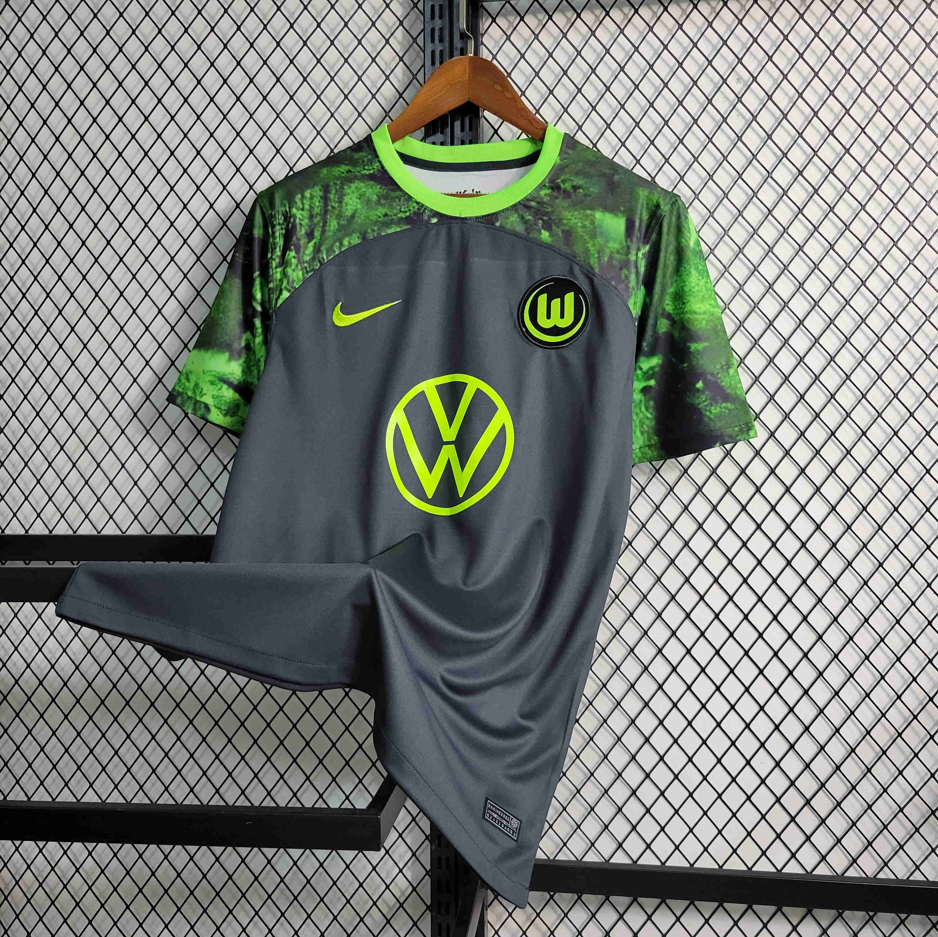 Wolfsburg 23-24 Away Jersey - Fans Version - SOCCERDEALSHOP