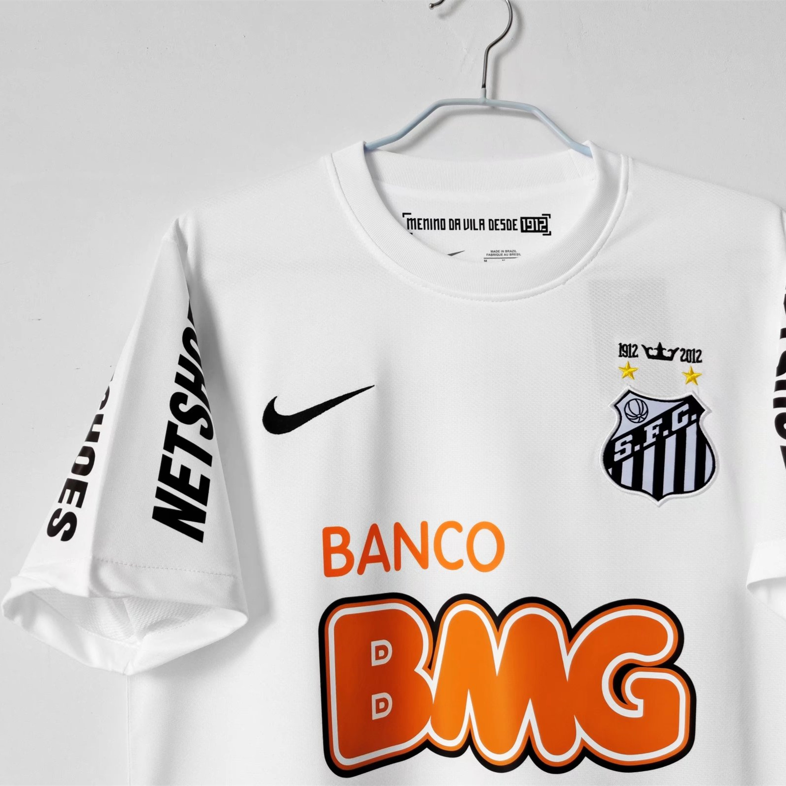 Retro Santos 2012 Home Stadium Jersey - SOCCERDEALSHOP