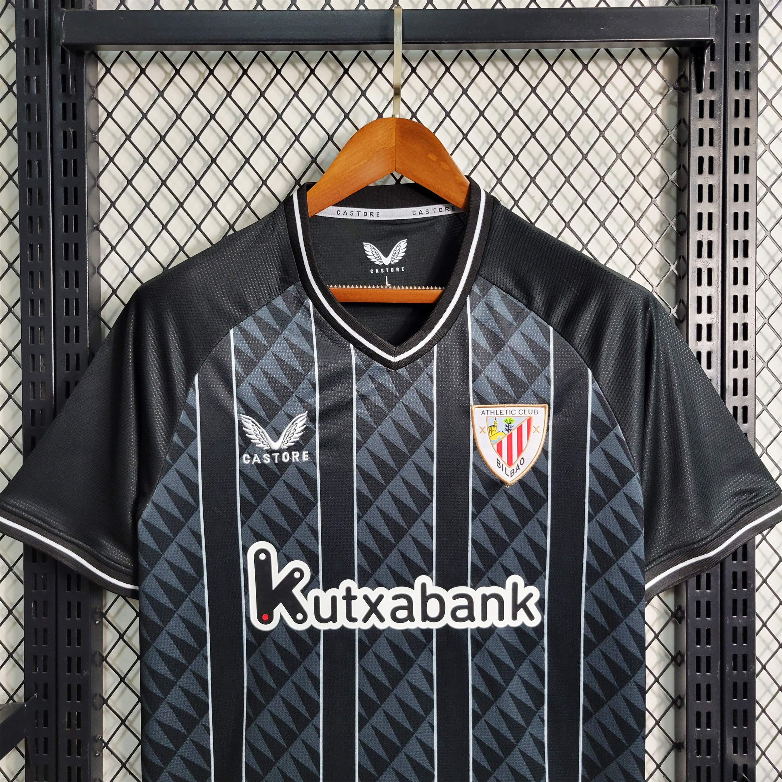 Athletic Bilbao 23-24 Black Goalkeeper Jersey - Fans Version - SOCCERDEALSHOP