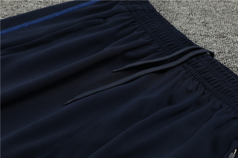 Algeria 23-24 Long Sleeve Training Set -Black and Blue - SOCCERDEALSHOP