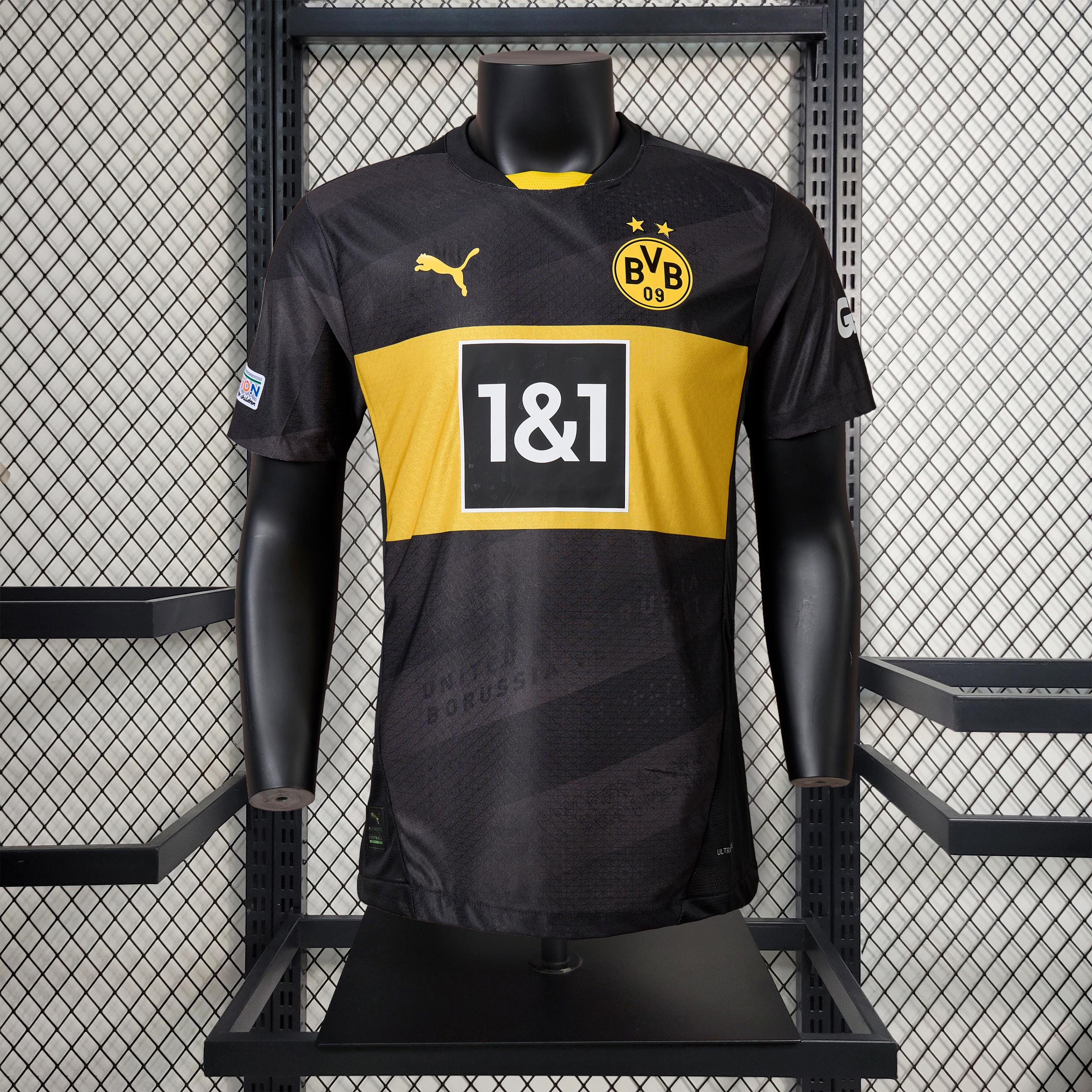 Dortmund 24-25 Away Jersey - Player Version - SOCCERDEALSHOP