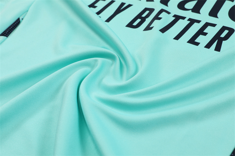 Real Madrid 24-25 Long Sleeve Training Set - Light Green - SOCCERDEALSHOP