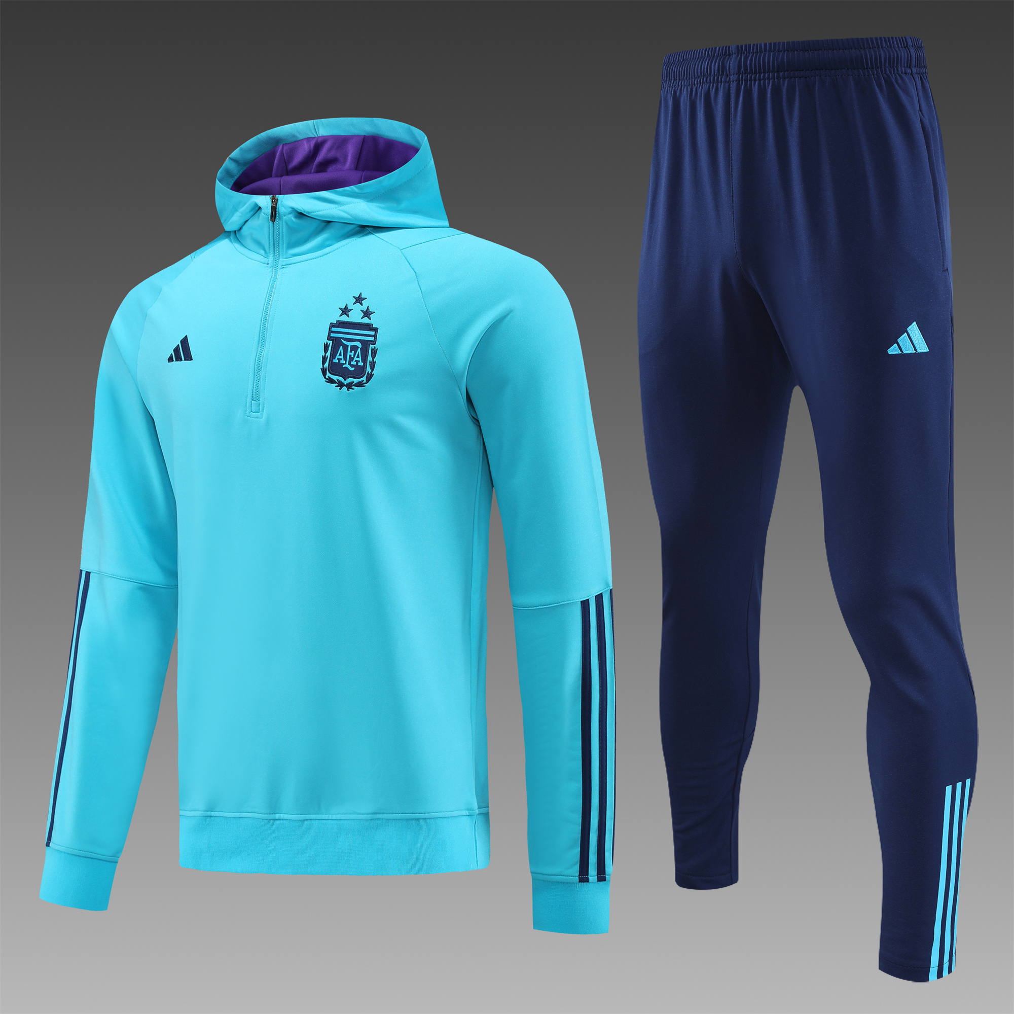 Argentina 23-24 Men's Training Hoodie + Pants - SOCCERDEALSHOP
