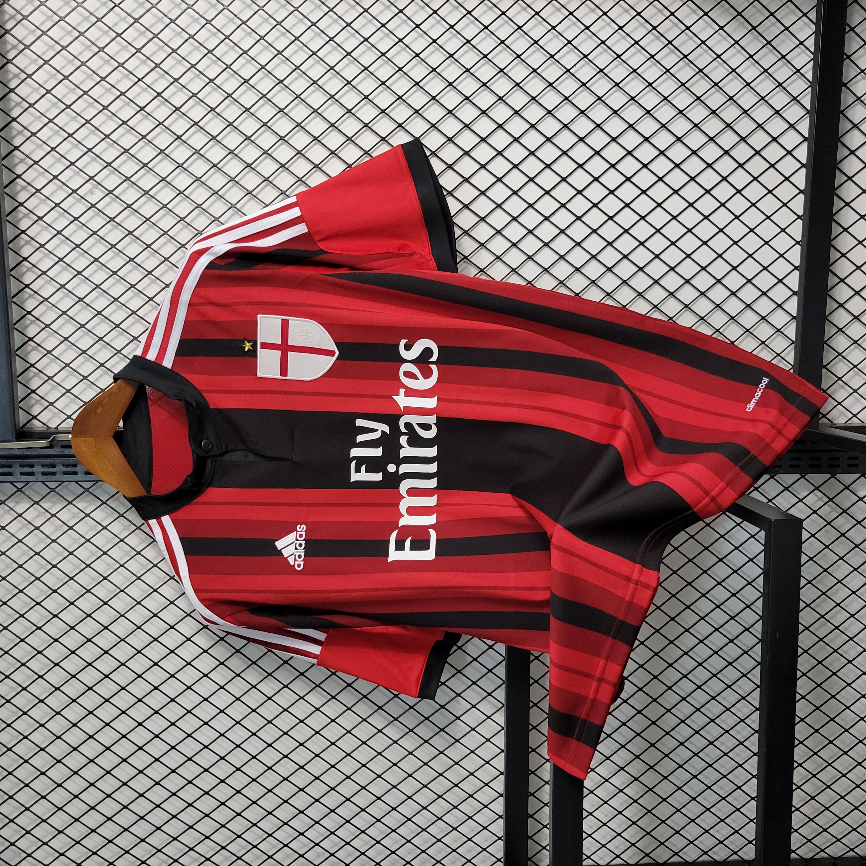 Retro AC Milan 2014-15 Home Stadium Jersey - SOCCERDEALSHOP