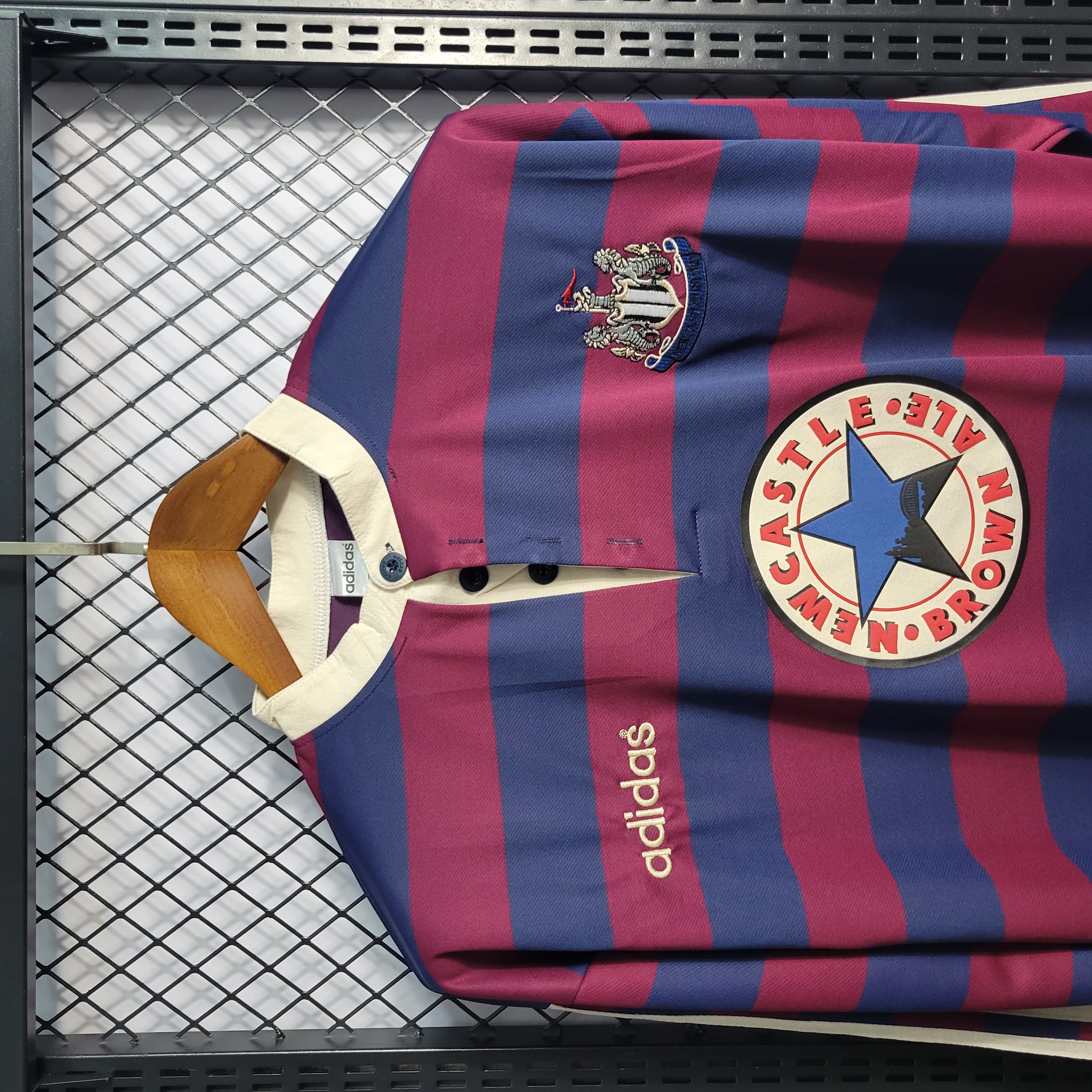 Retro Newcastle United 1995-96 Away Stadium Long Sleeve Jersey - SOCCERDEALSHOP