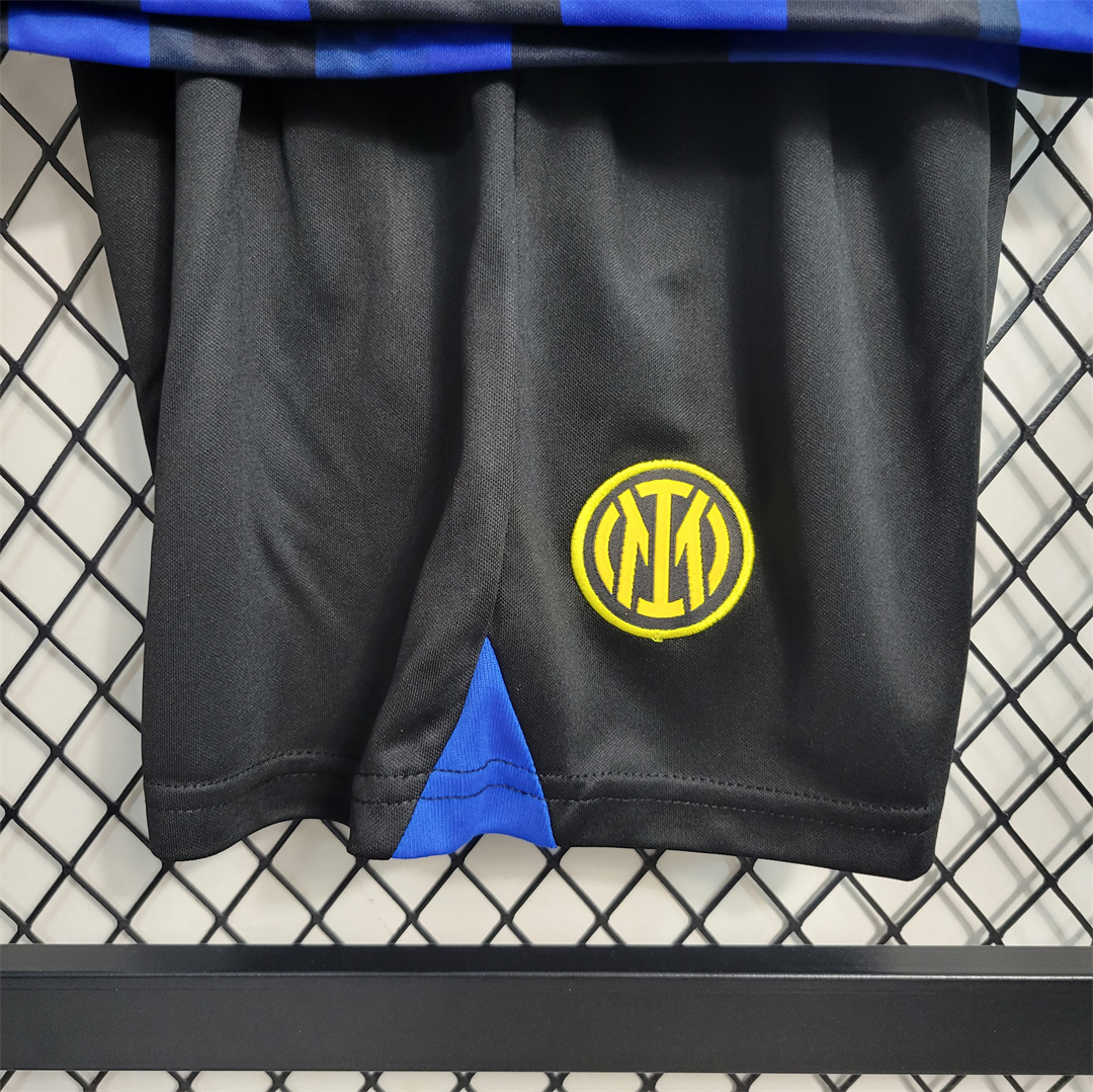 Inter Milan 23-24 Home Kids Kit - SOCCERDEALSHOP