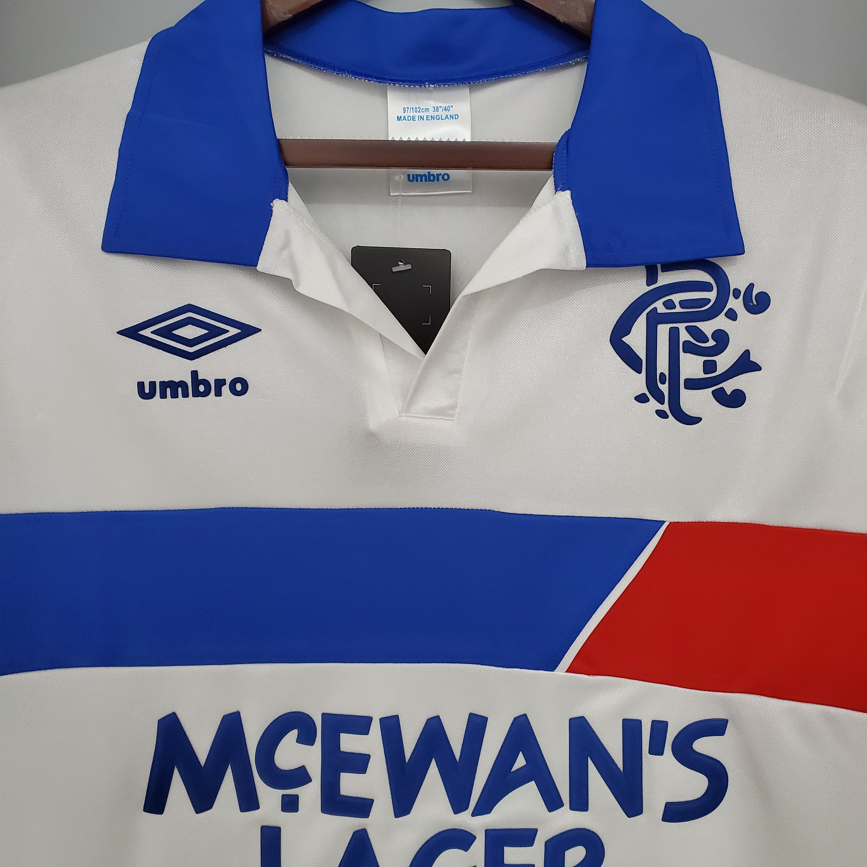 Retro Glasgow Rangers 1994 Away Stadium Jersey - SOCCERDEALSHOP