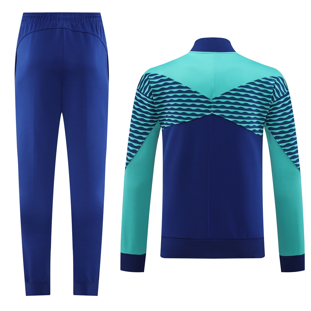 Brazil 23-24 Jacket Training Tracksuit - Blue - SOCCERDEALSHOP