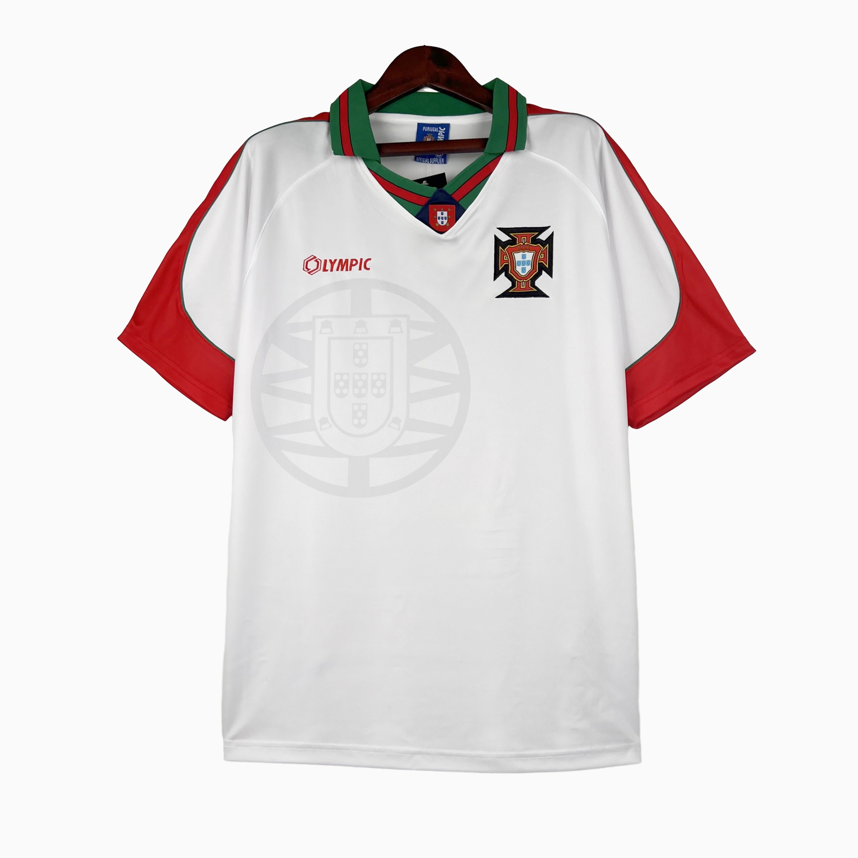 Retro Portugal 1996-97 Away Stadium Jersey - SOCCERDEALSHOP