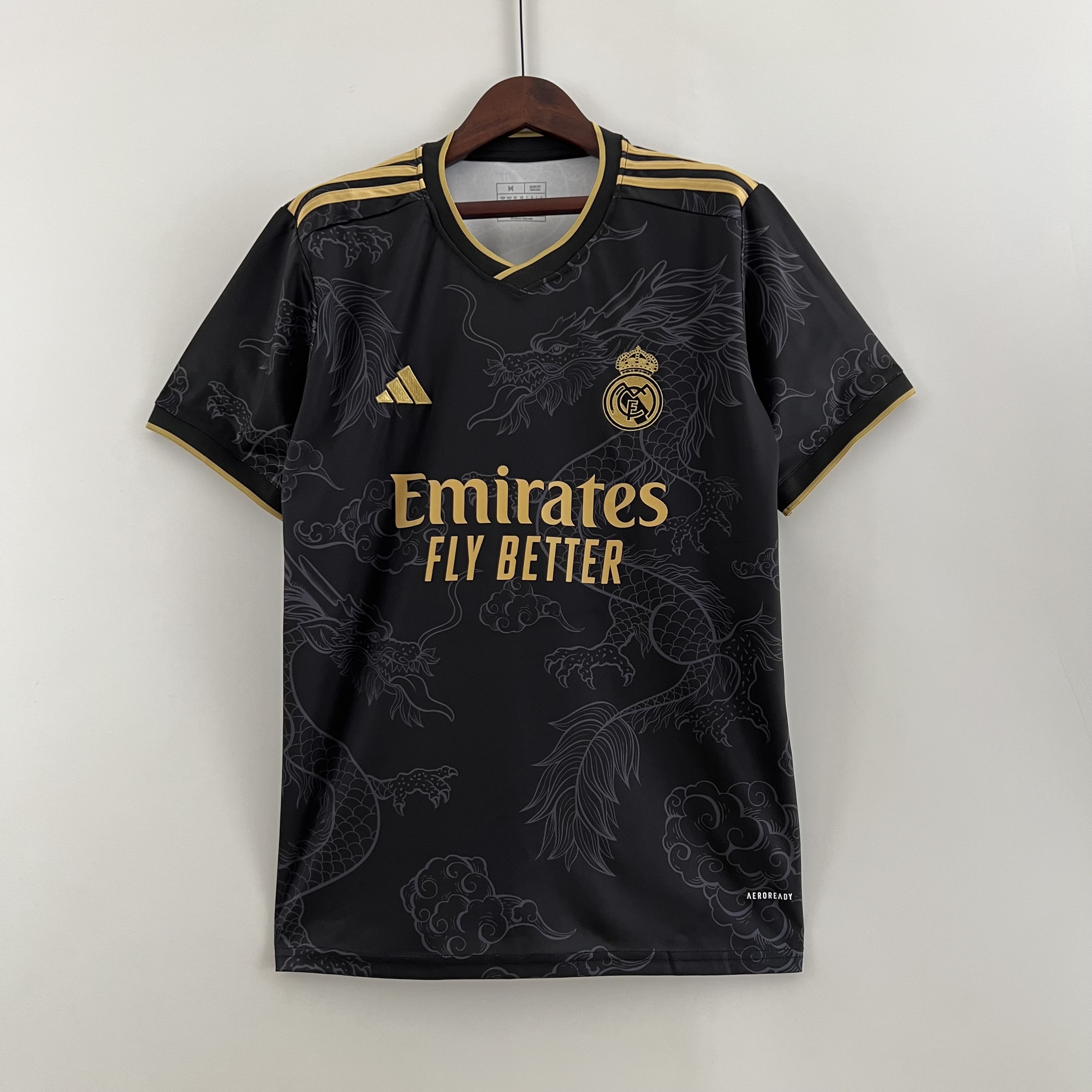 Real Madrid 23-24 Black Dragon Special Edition Jersey - Fans Version - SOCCERDEALSHOP