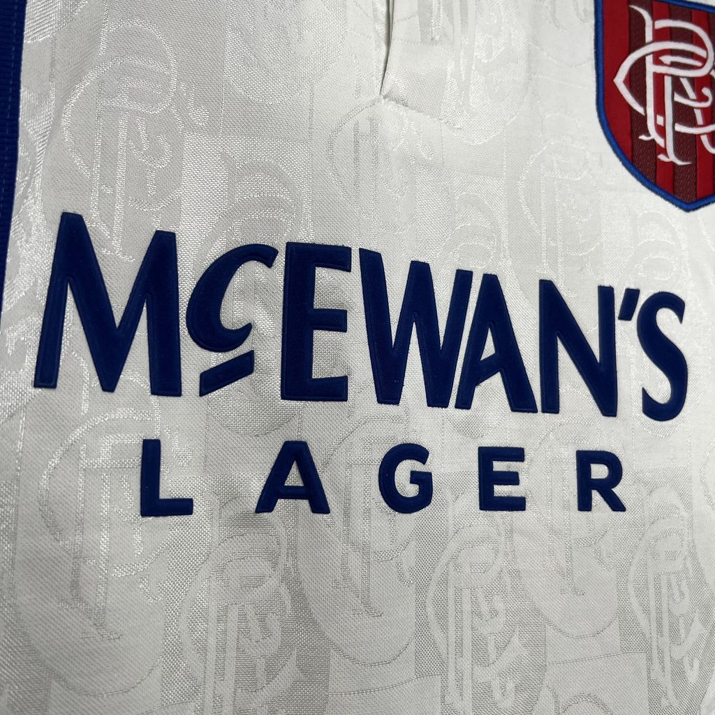 Retro Glasgow Rangers 1996-97 Away Stadium Jersey - SOCCERDEALSHOP