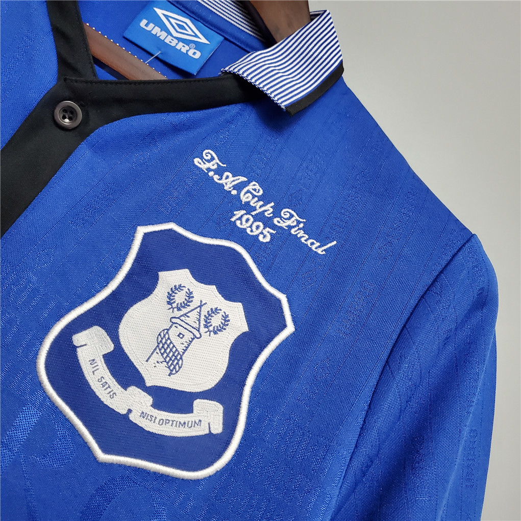 Retro Everton 1995 FA Cup Final Jersey - SOCCERDEALSHOP