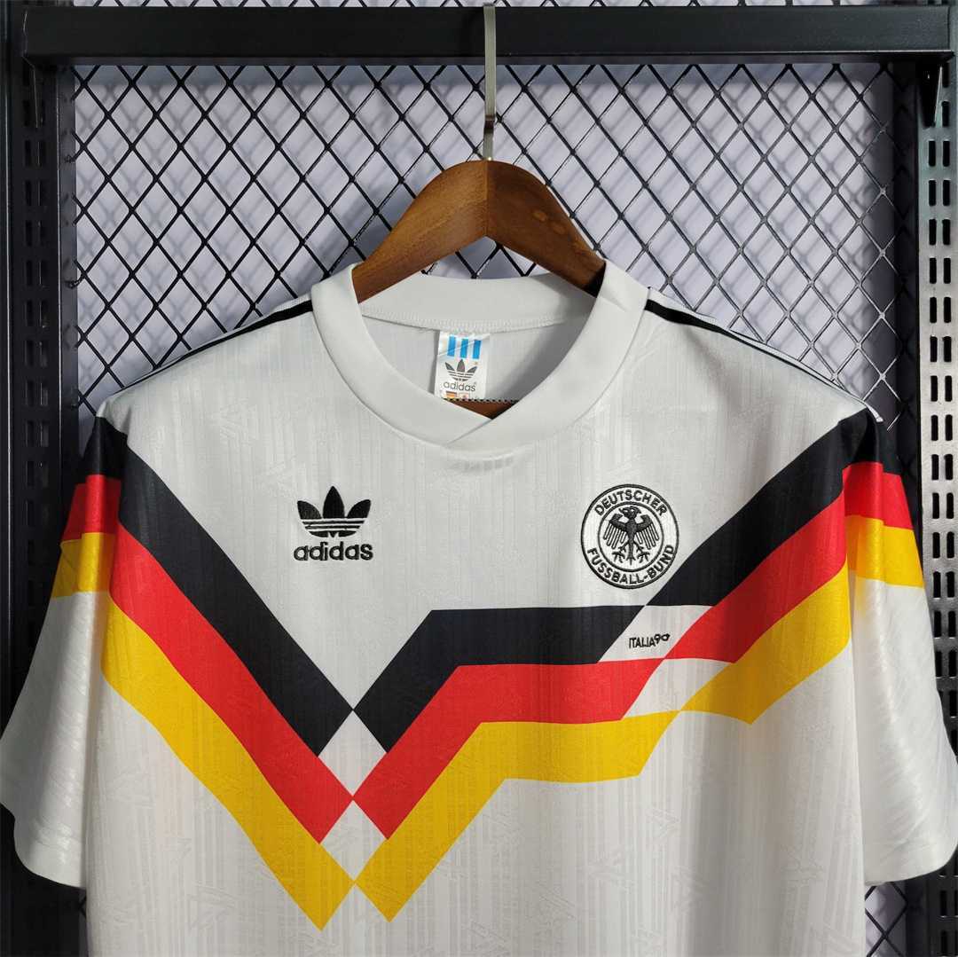 Retro Germany 1990 Home Stadium Jersey - SOCCERDEALSHOP