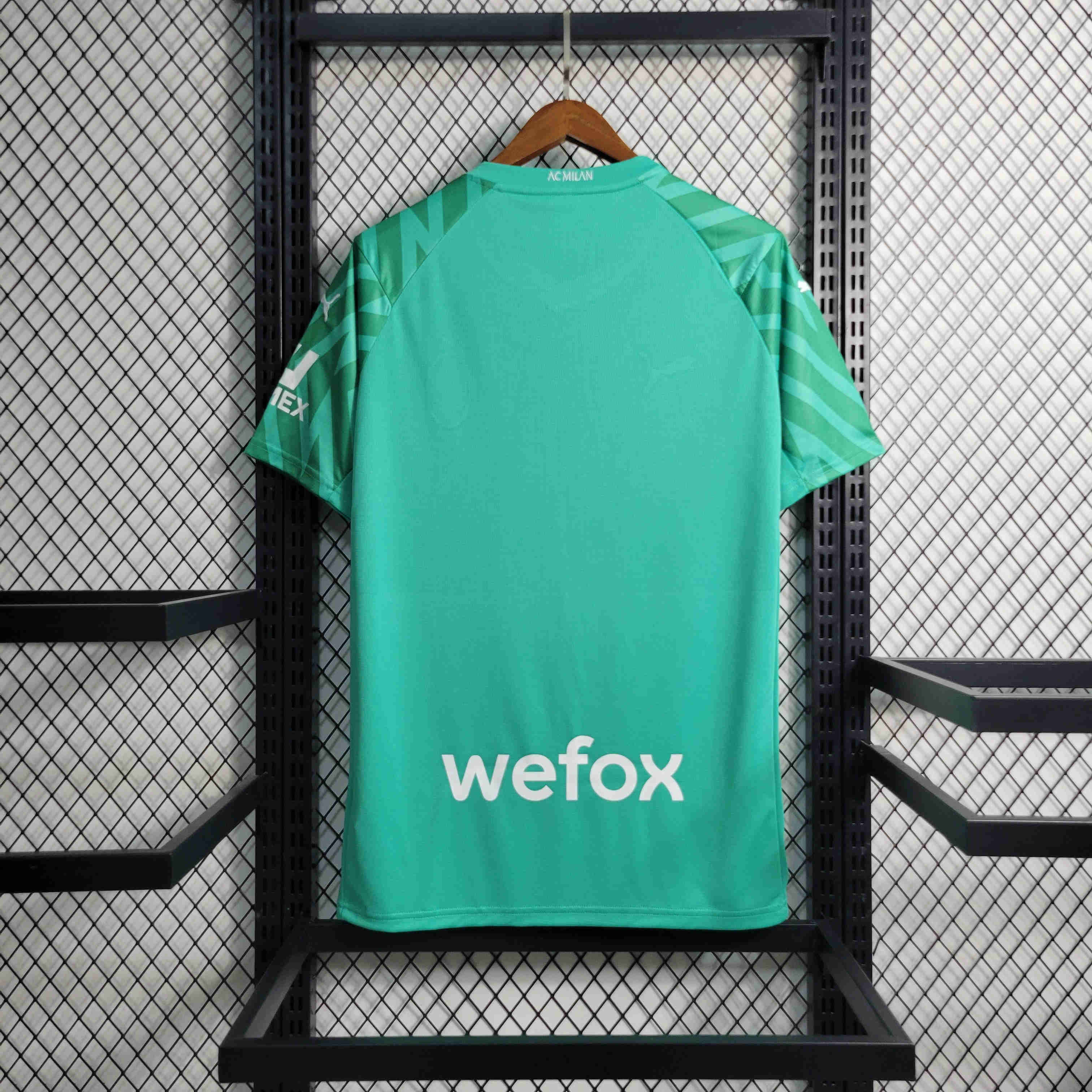 AC Milan 23-24 Green Goalkeeper Jersey - Fans Version - SOCCERDEALSHOP