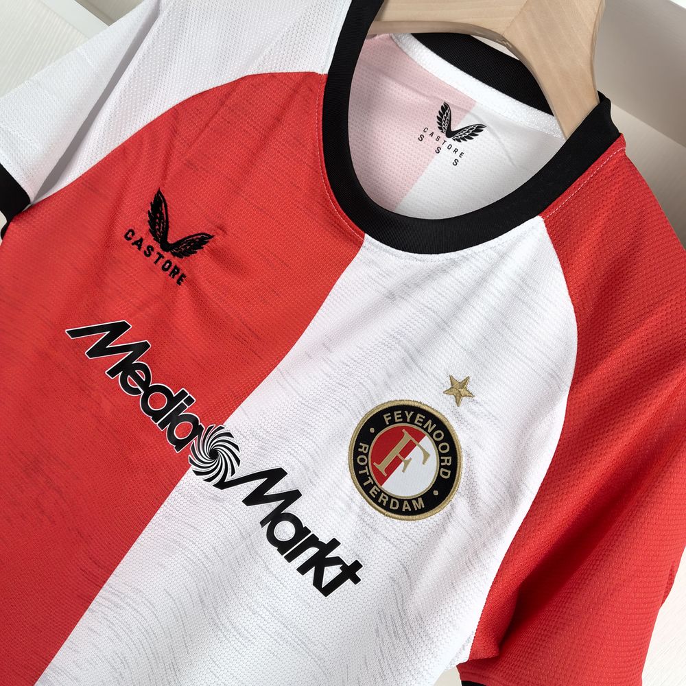 Feyenoord 24-25 Home Stadium Jersey - Fans Version - SOCCERDEALSHOP