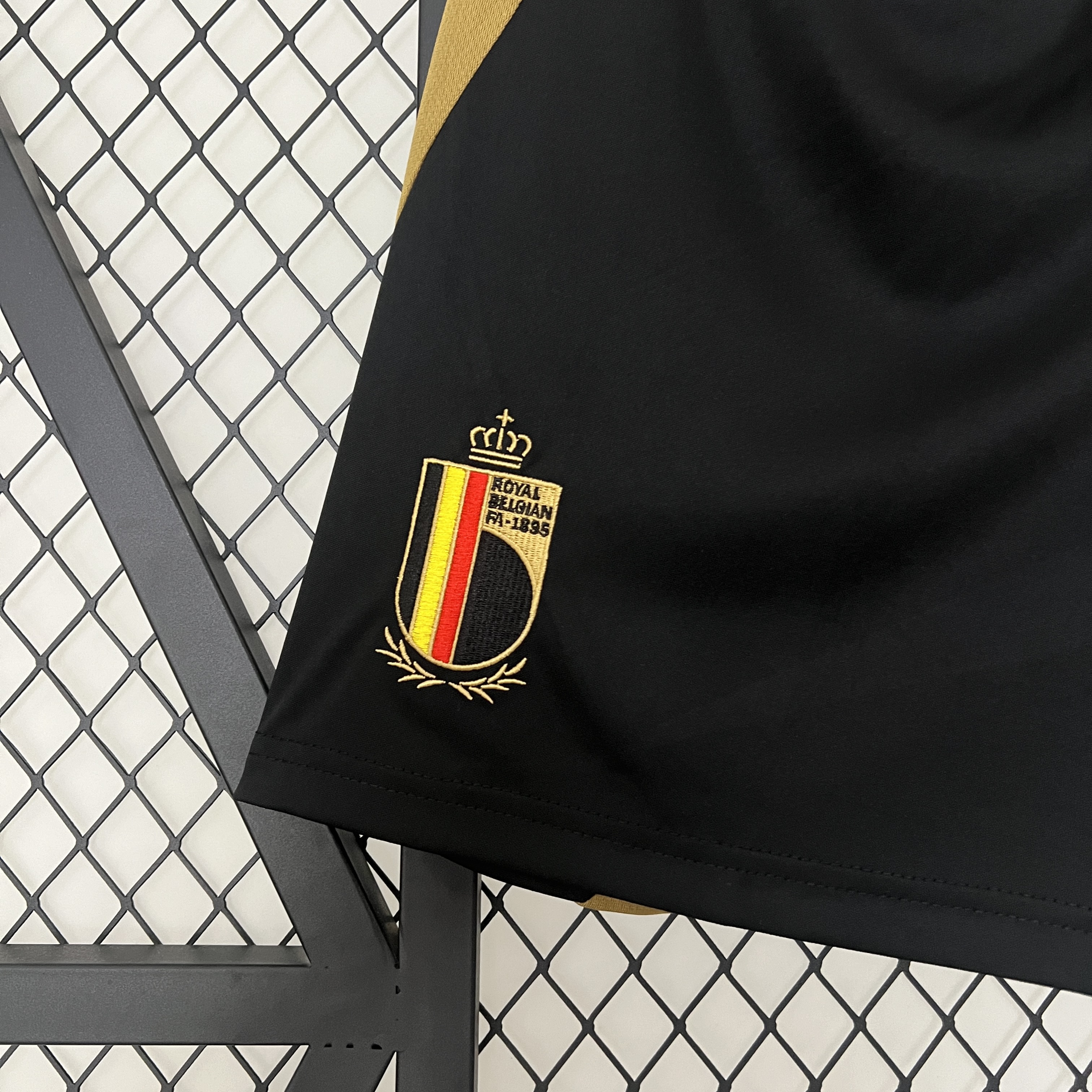 Belgium 2024 Home Shorts - Fans Version - SOCCERDEALSHOP