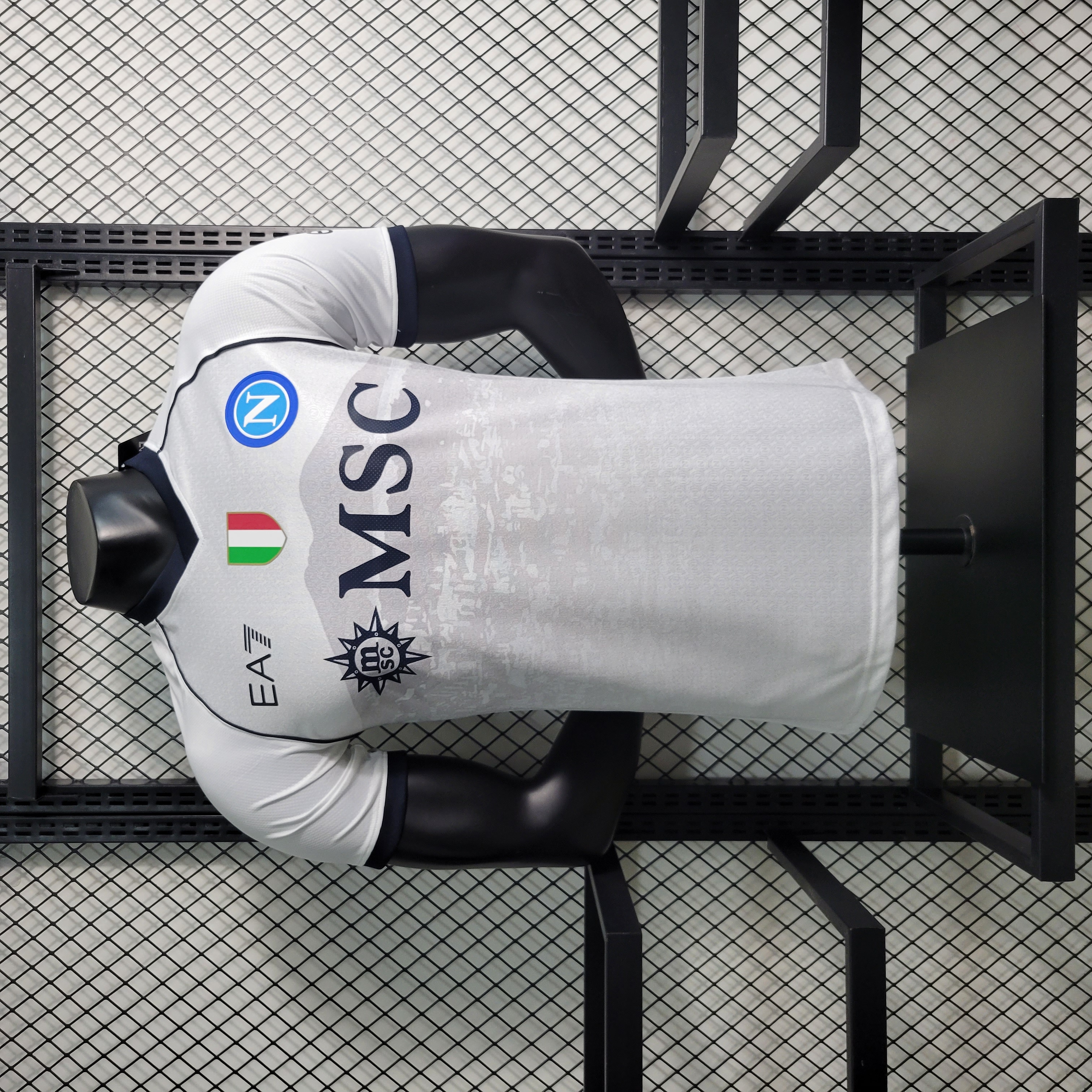 Napoli 23-24 Away White Jersey - Player Version - SOCCERDEALSHOP