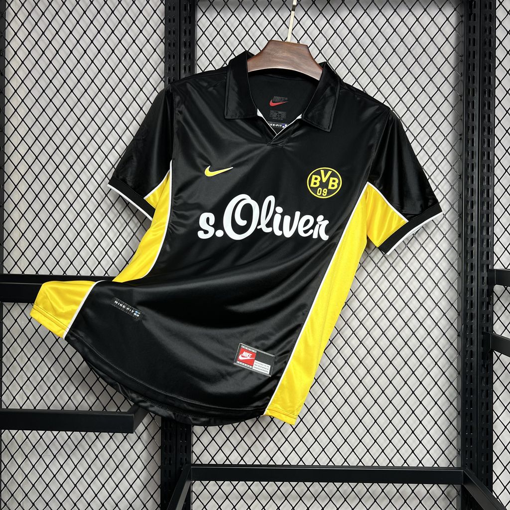 Retro Dortmund 1998-00 Away Jersey - SOCCERDEALSHOP